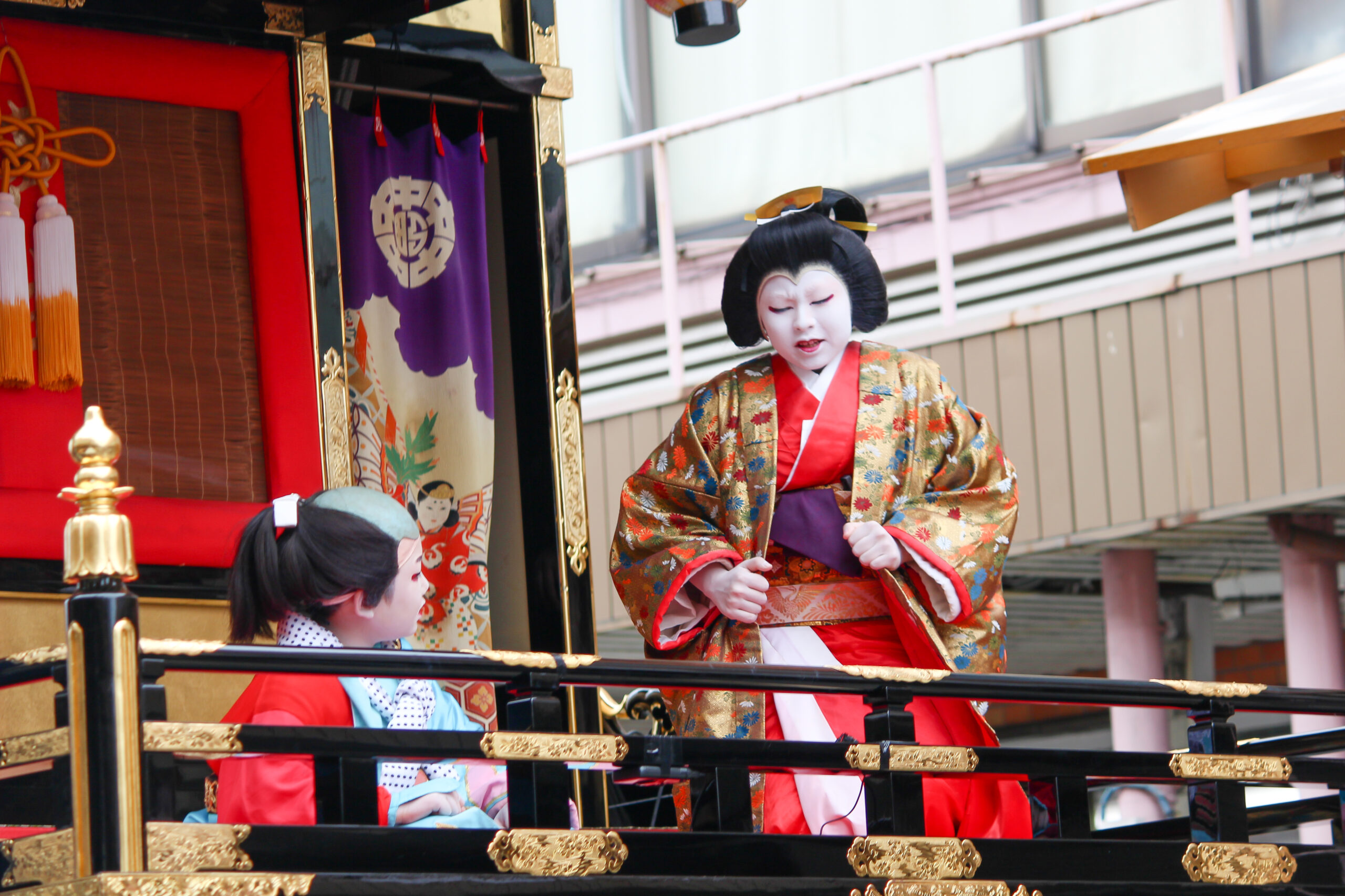 出町子供歌舞伎曳山