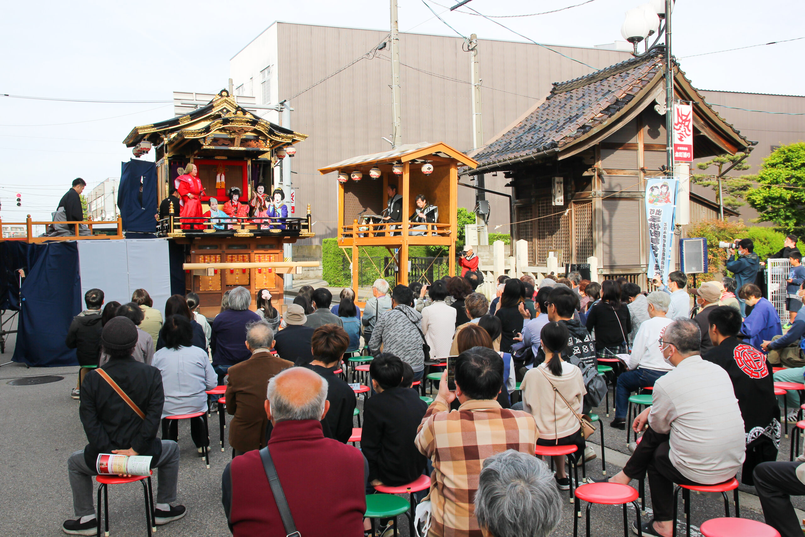 出町子供歌舞伎曳山