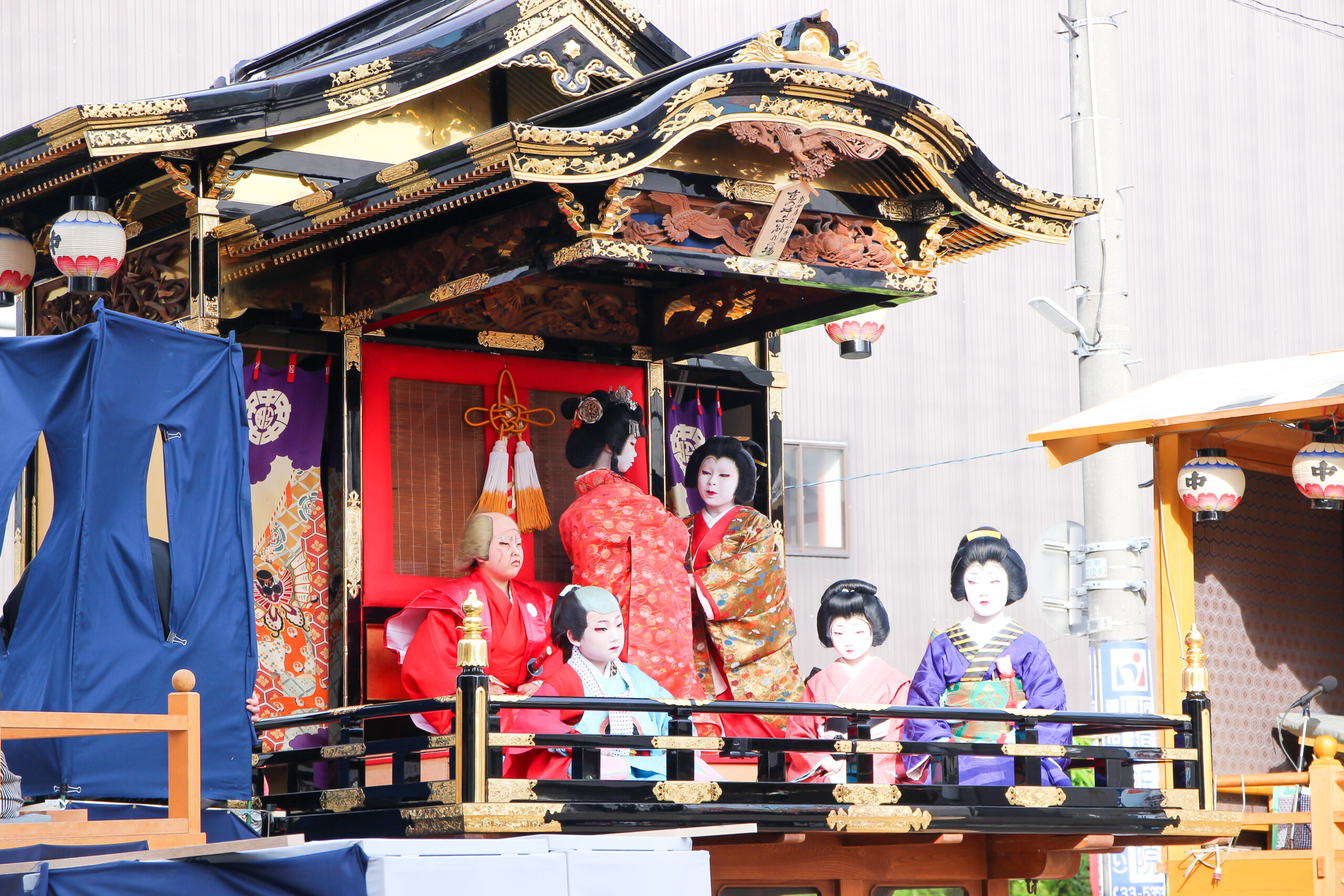 出町子供歌舞伎曳山