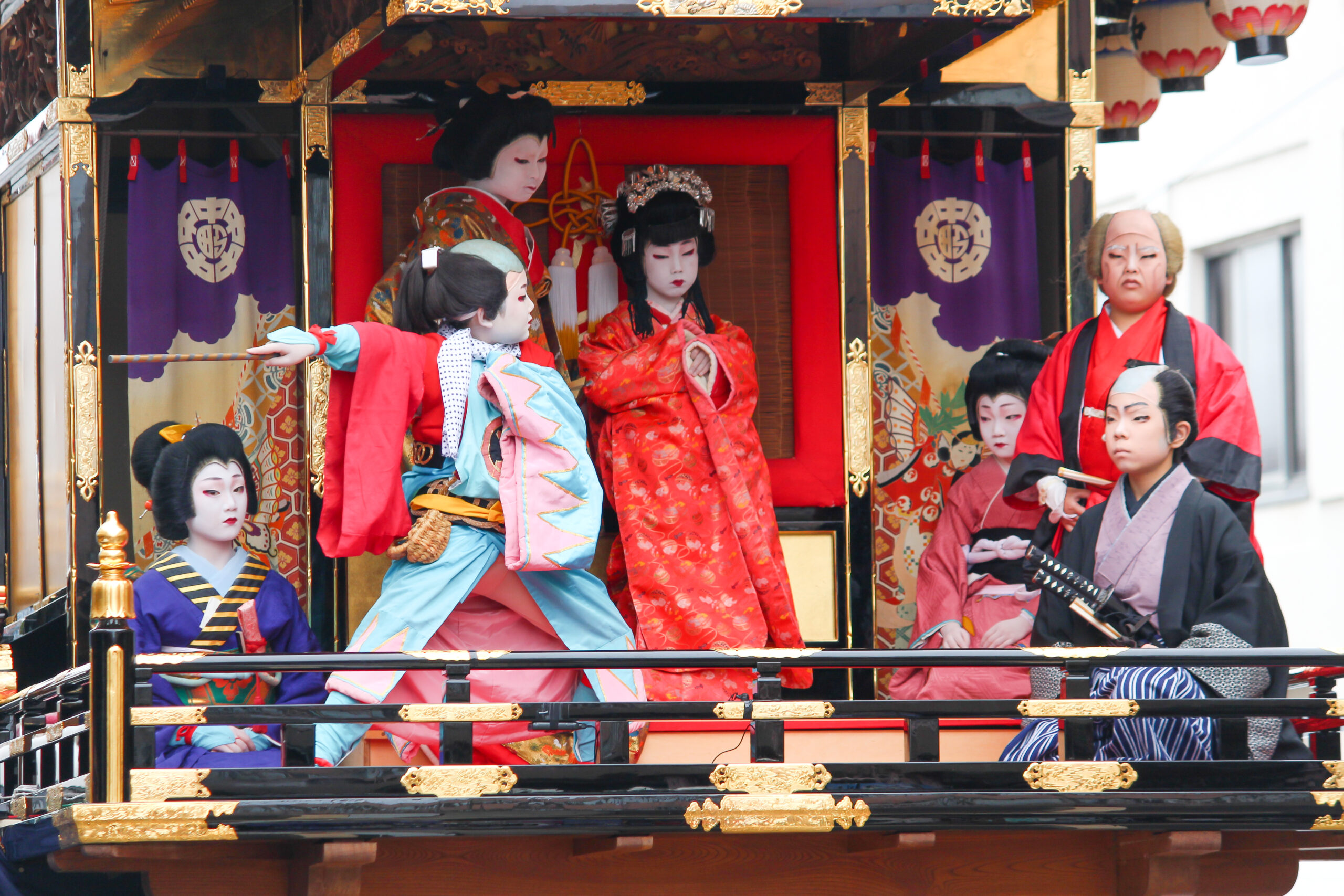 出町子供歌舞伎曳山