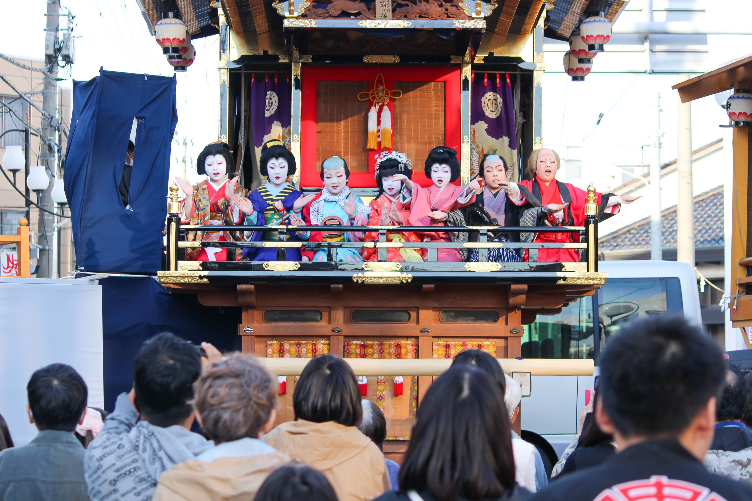 出町子供歌舞伎曳山