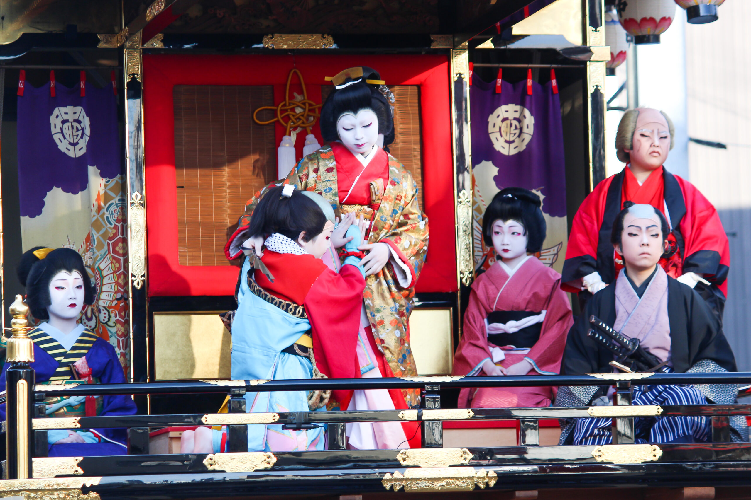 出町子供歌舞伎曳山