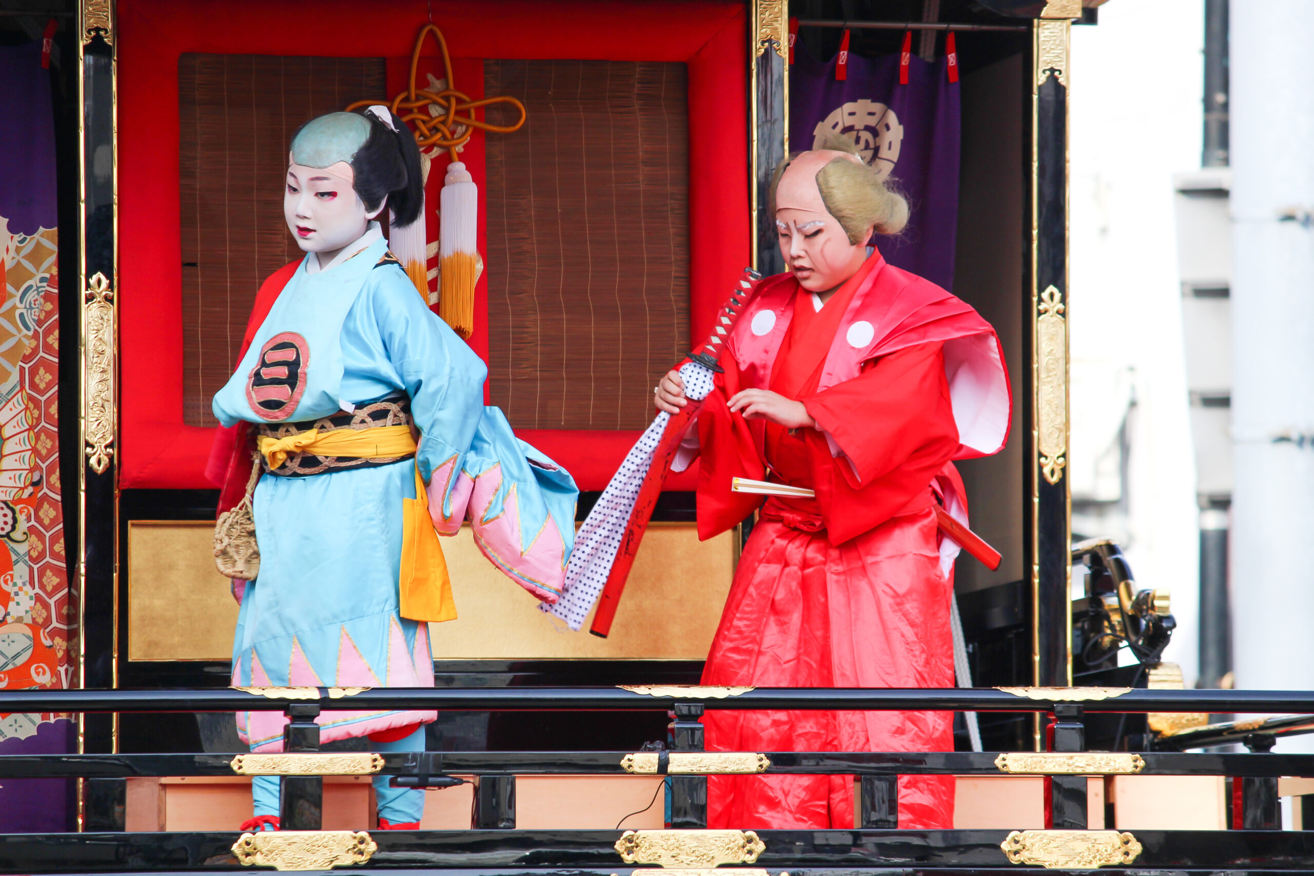 出町子供歌舞伎曳山