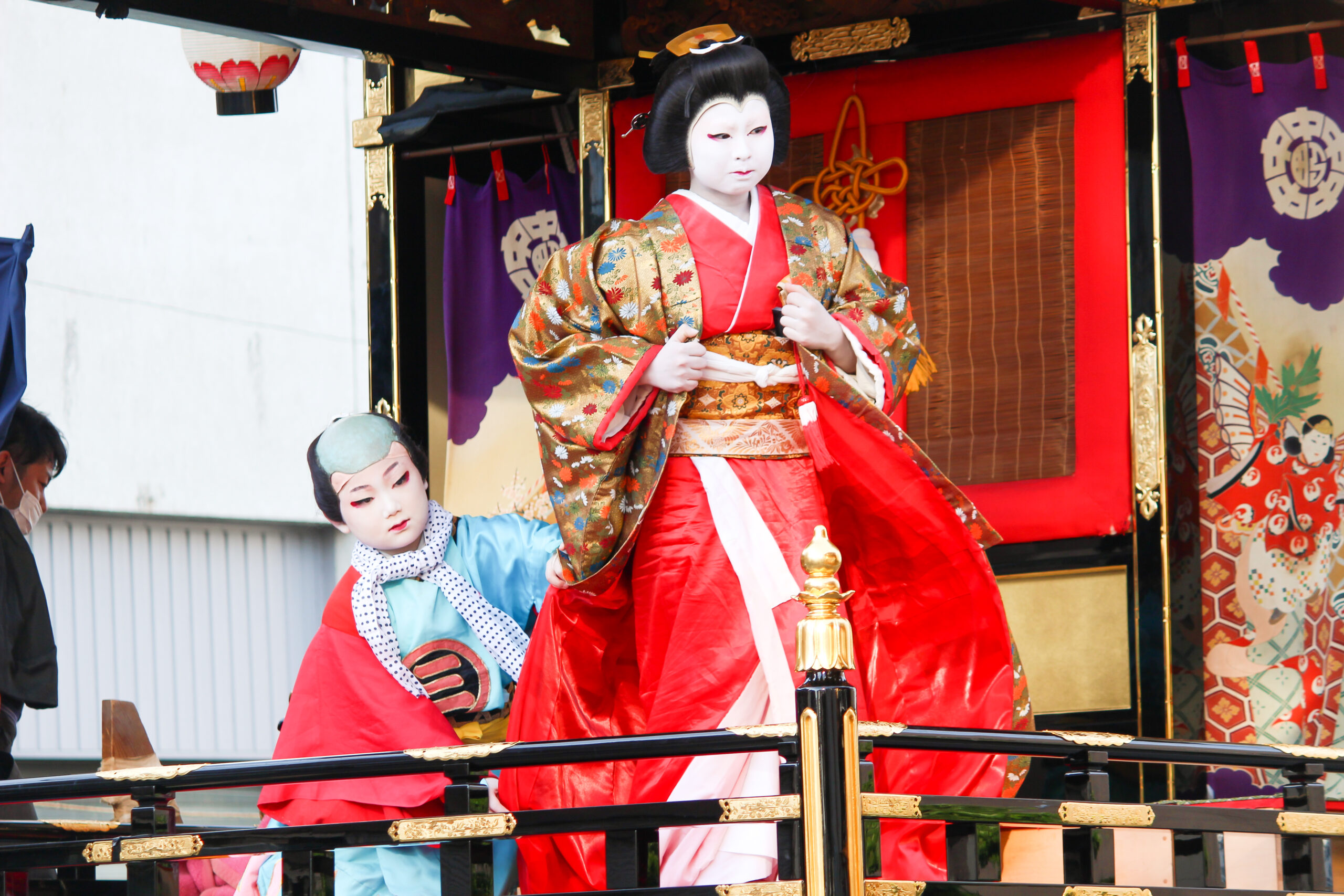 出町子供歌舞伎曳山