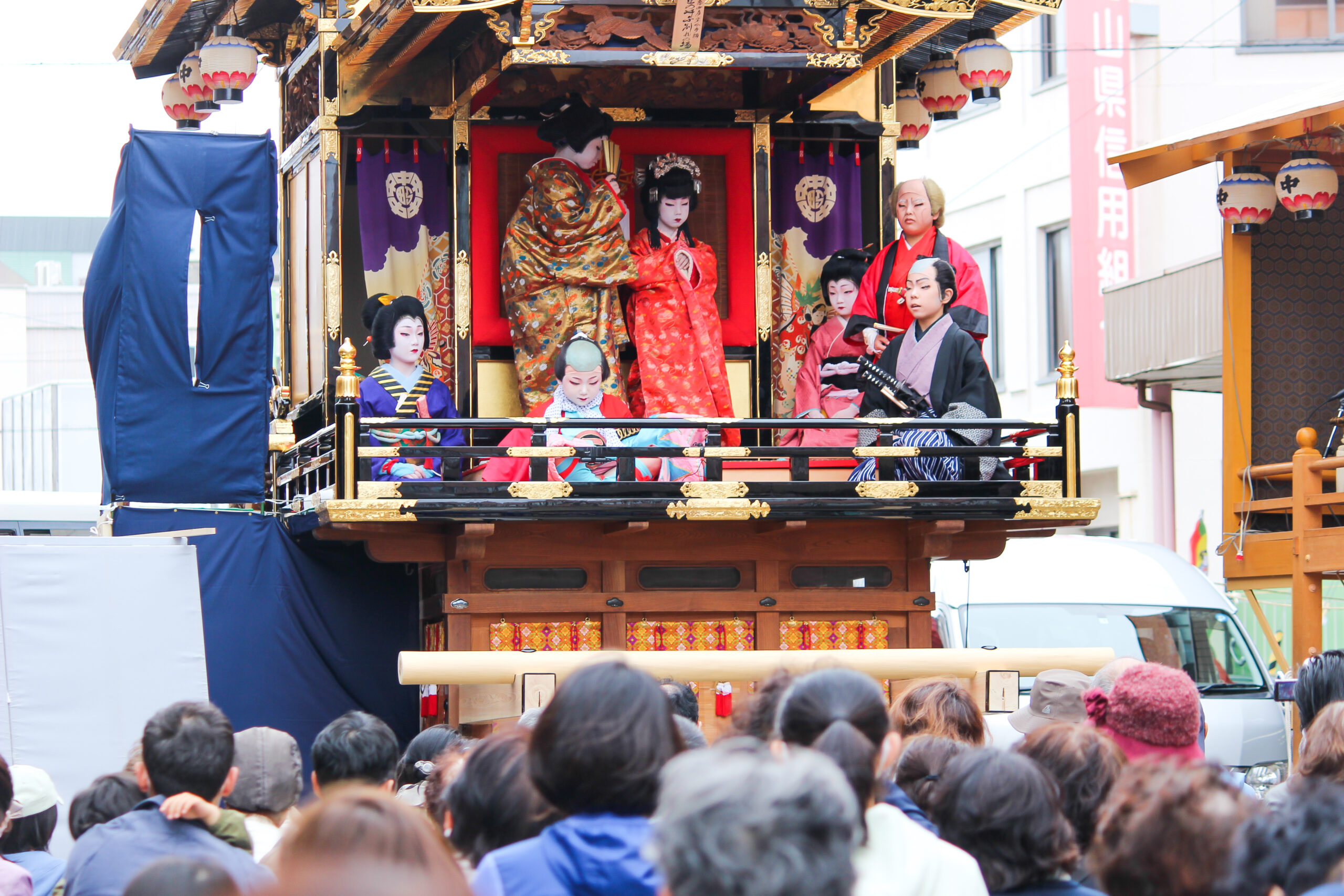 出町子供歌舞伎曳山