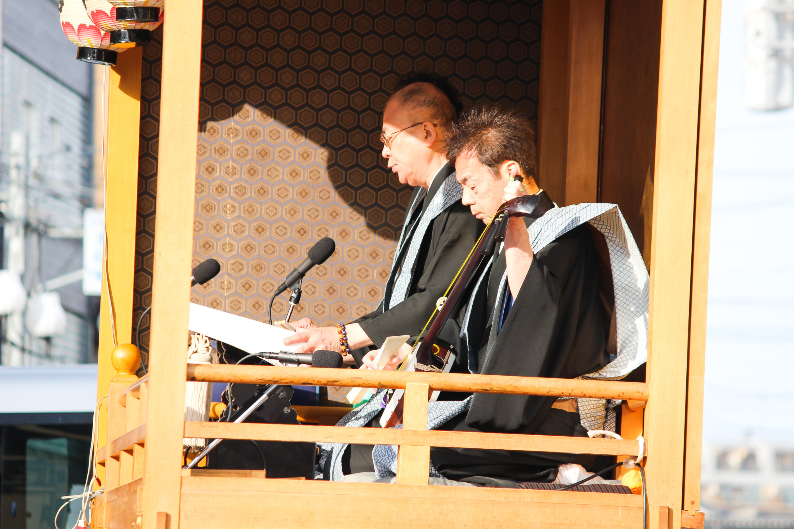 出町子供歌舞伎曳山