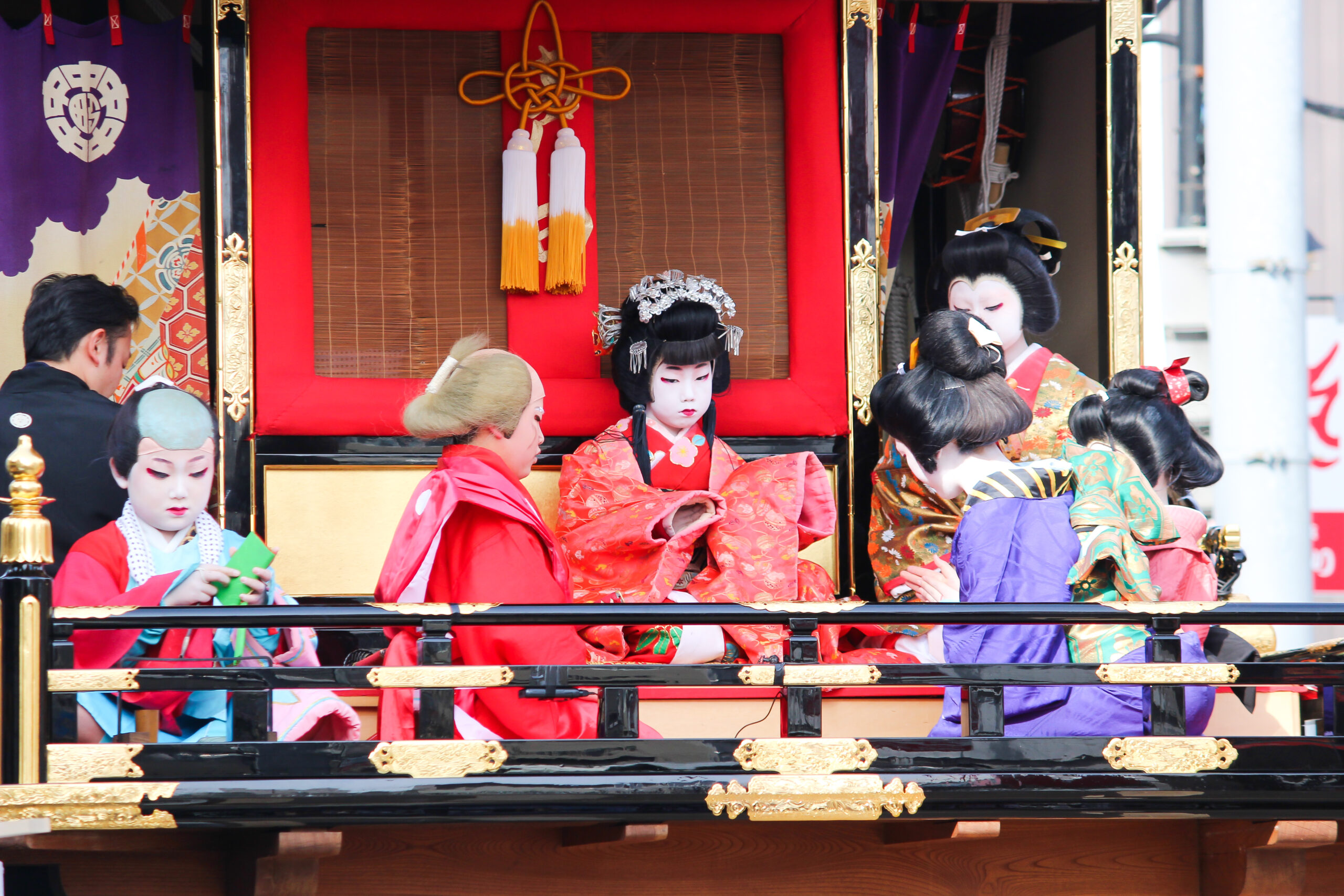 出町子供歌舞伎曳山