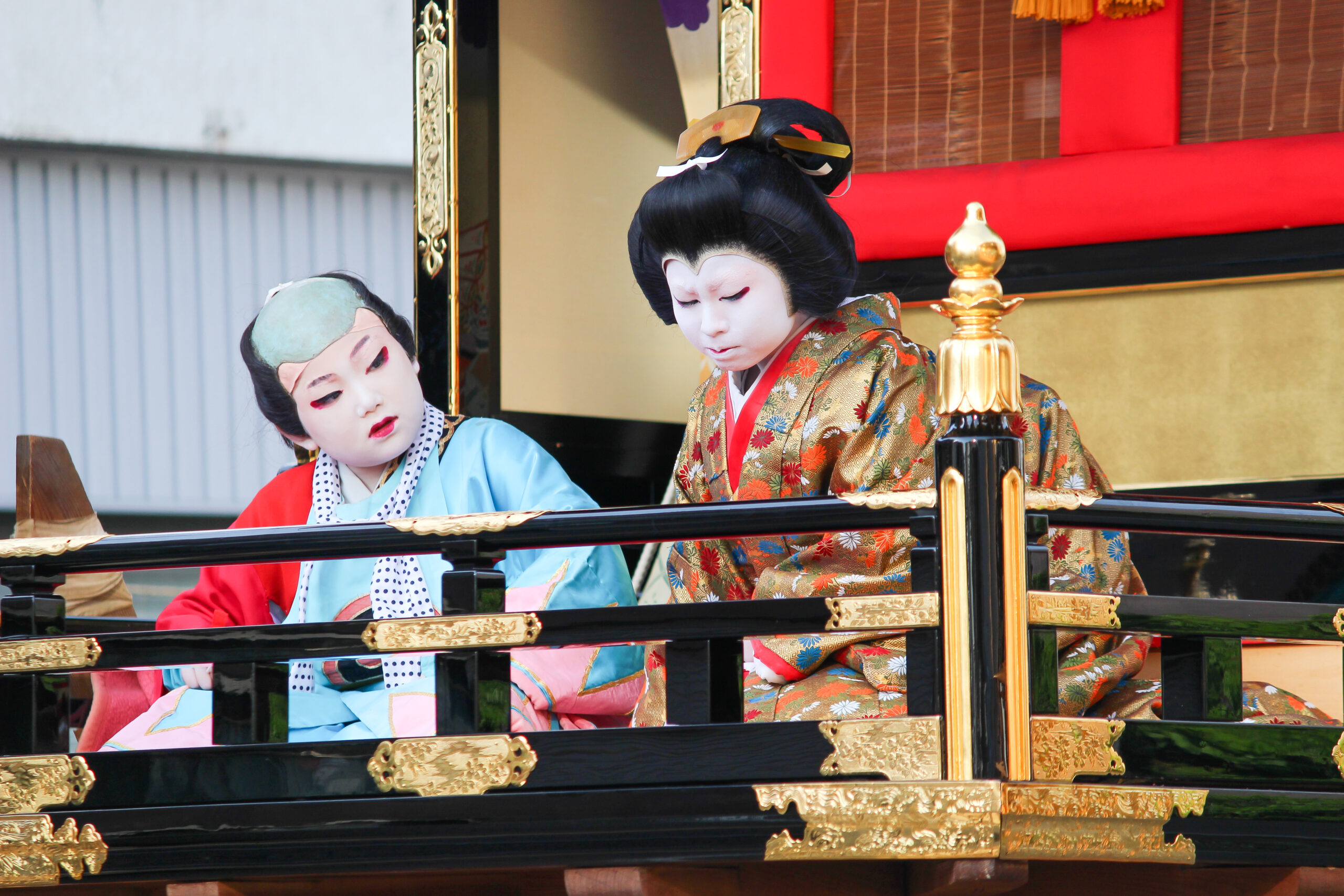 出町子供歌舞伎曳山