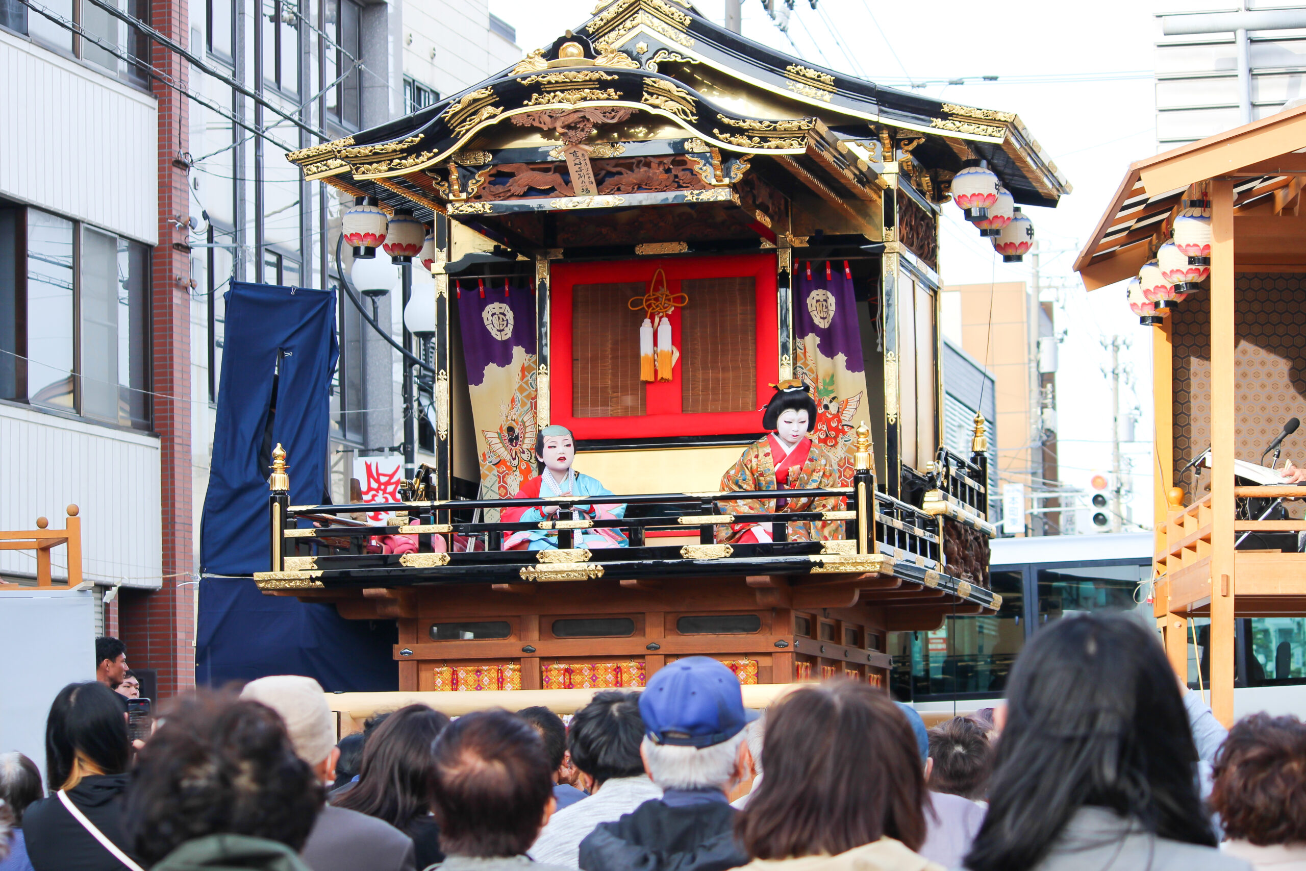 出町子供歌舞伎曳山
