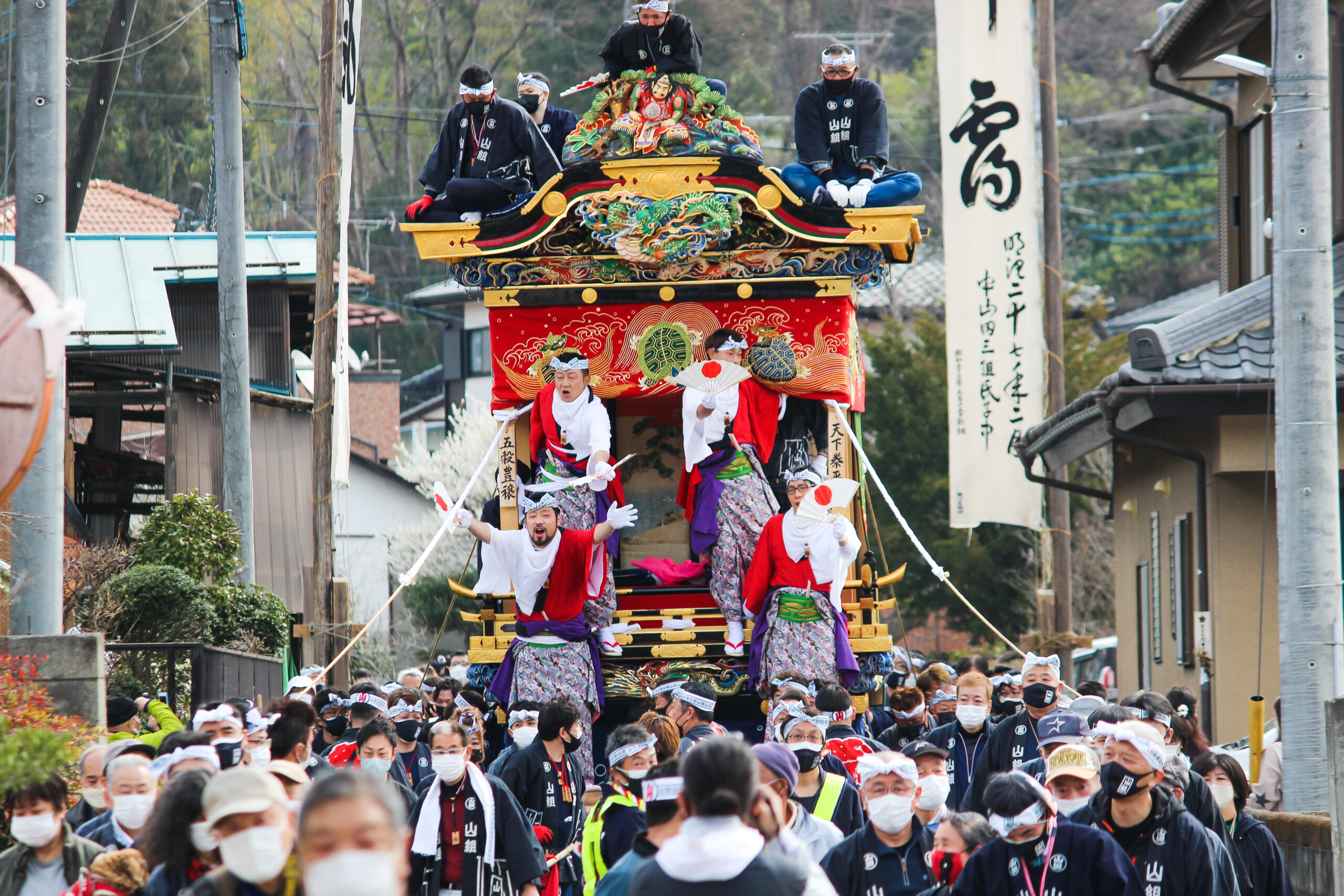 山田の春祭り