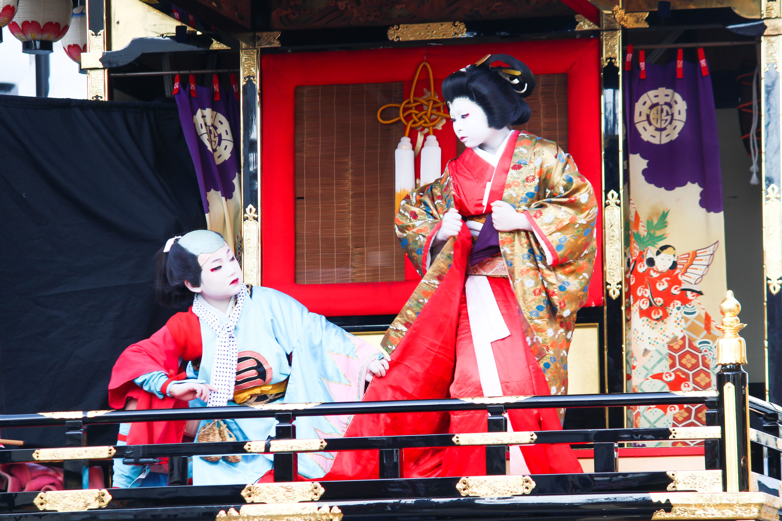 出町子供歌舞伎曳山