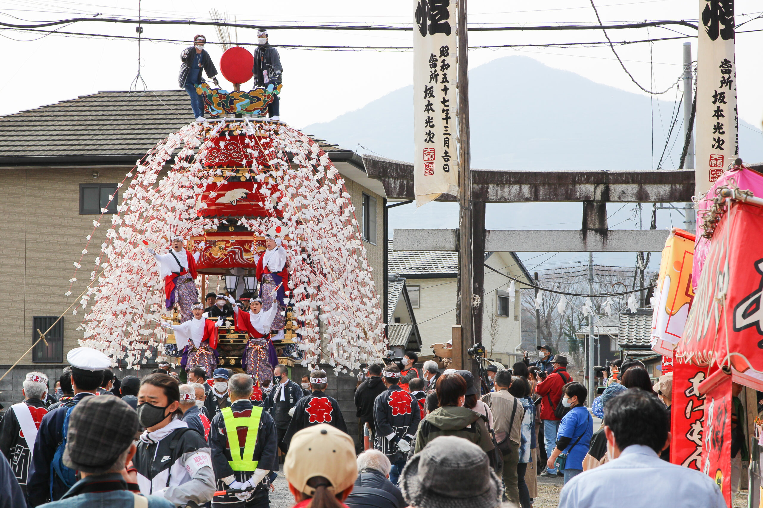 山田の春祭り