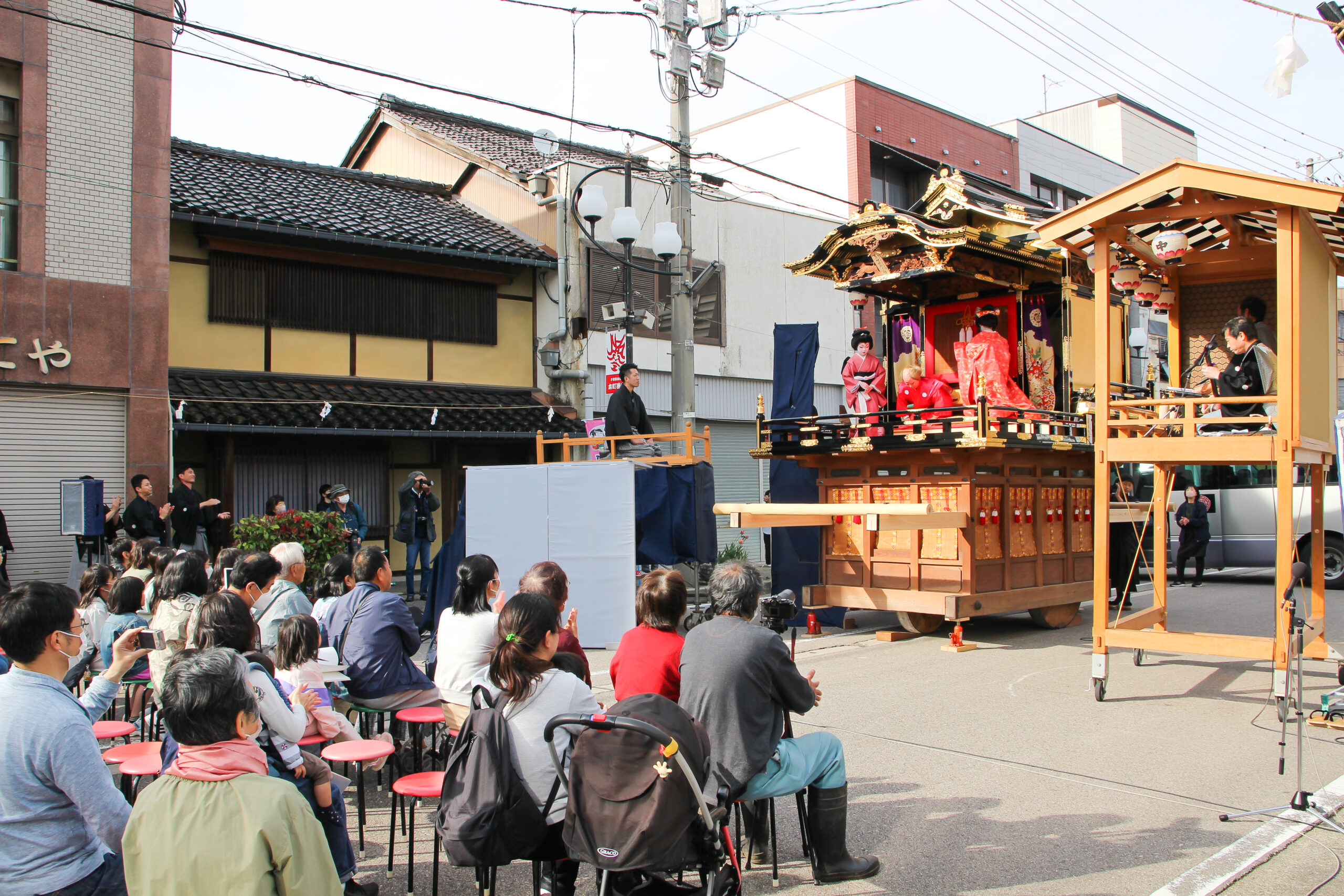 出町子供歌舞伎曳山