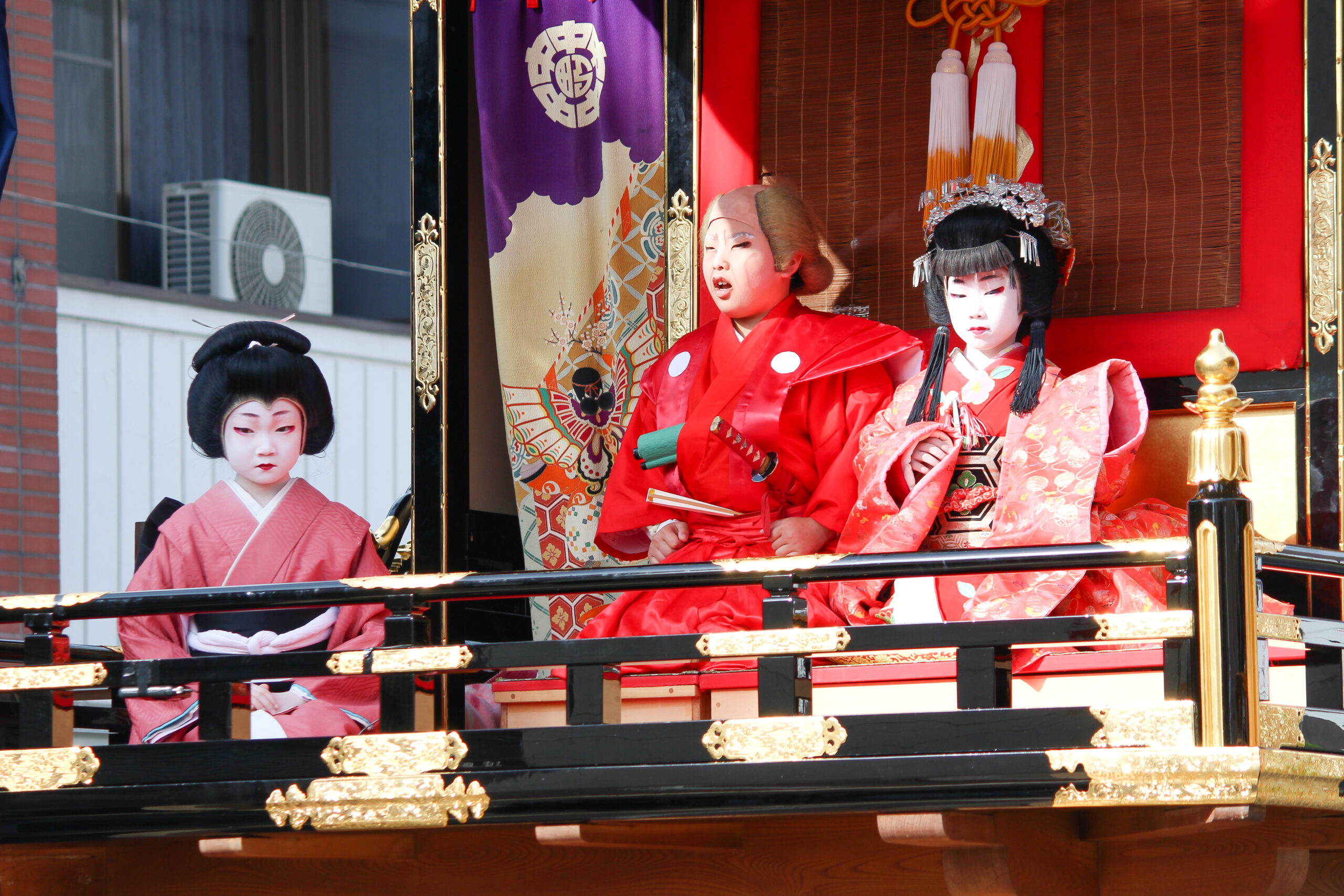 出町子供歌舞伎曳山