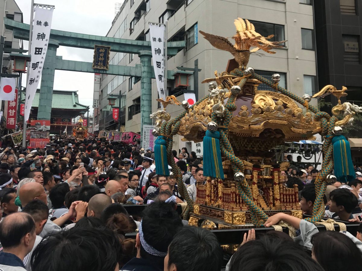 神田祭神輿渡御オマツリ