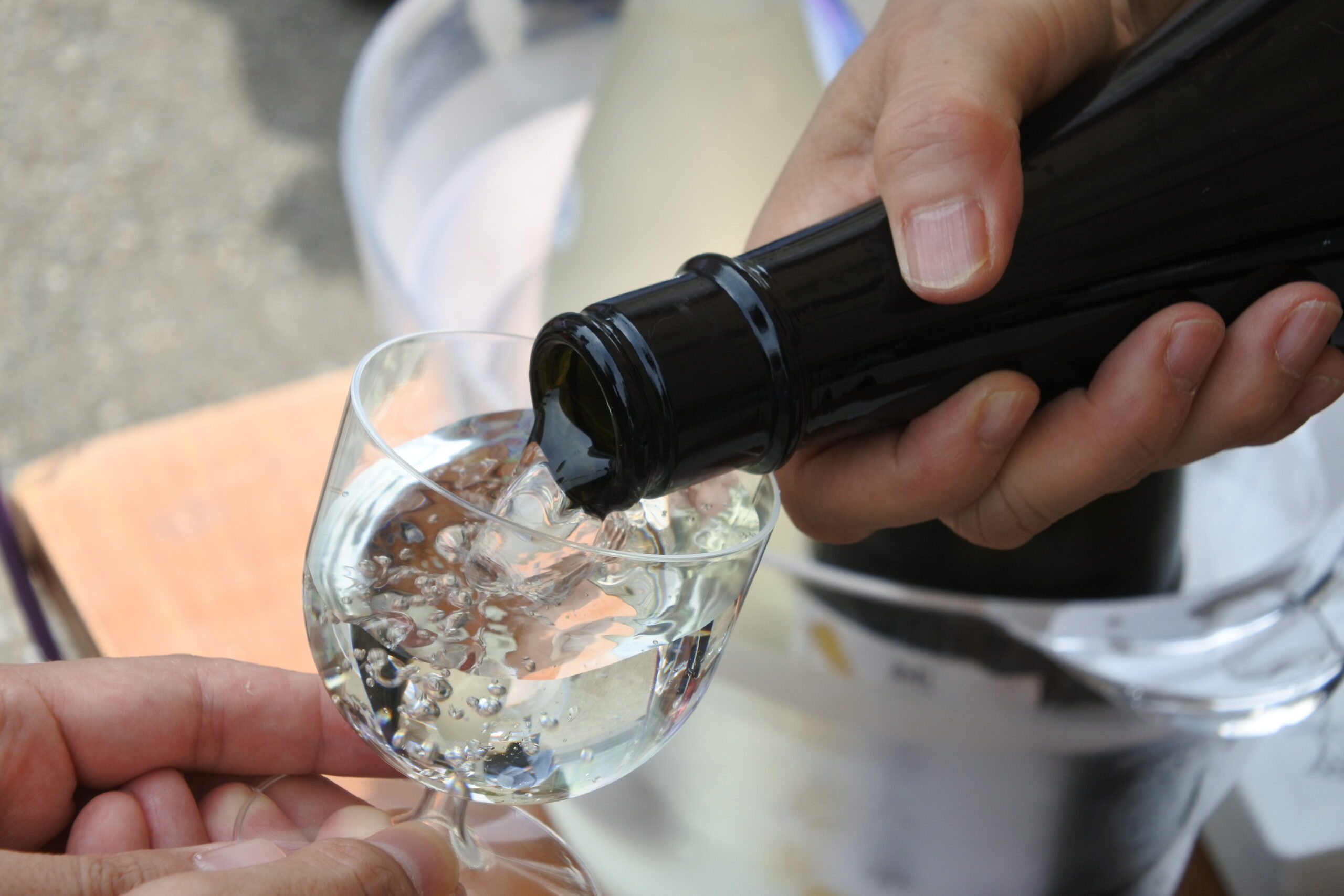 文京あじさいまつり　お酒