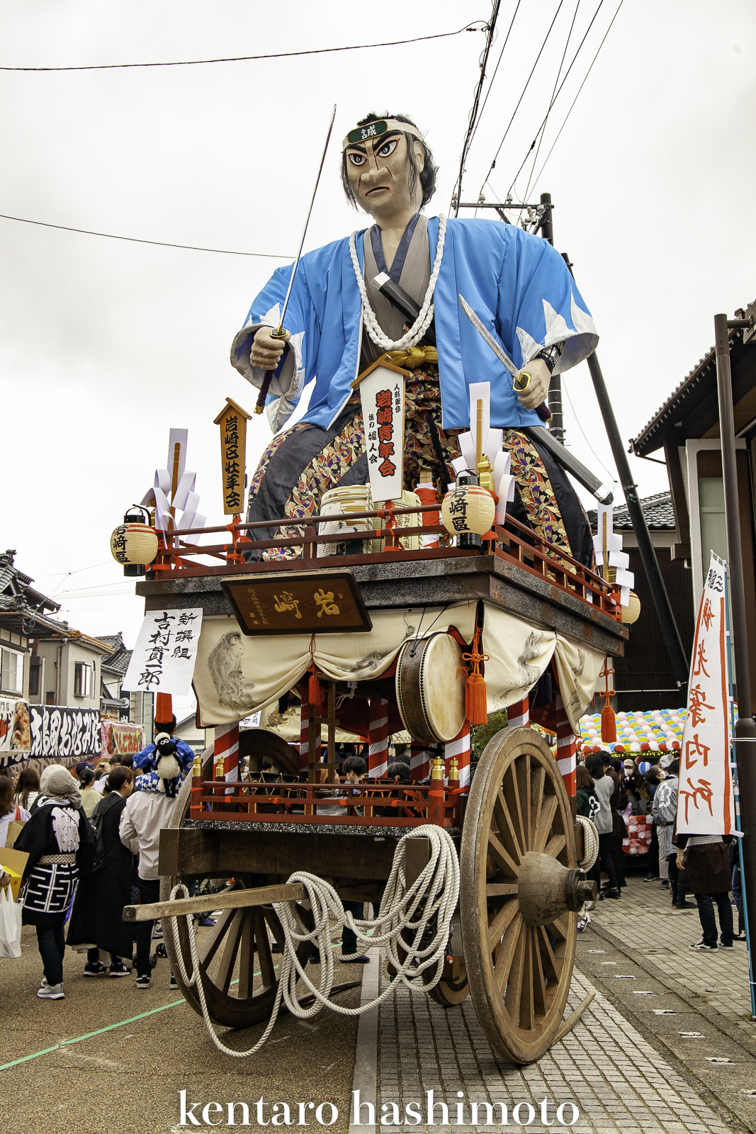 お祭り好き 山車の車輪 - 家具