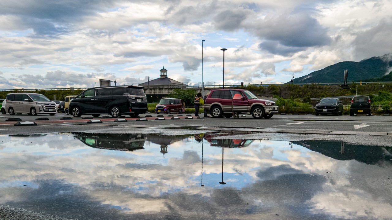 2023神明の花火_雨上がり