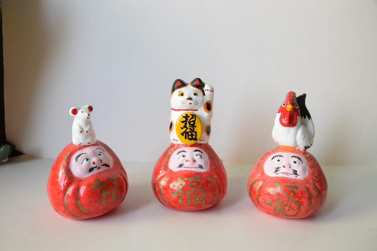 郷土玩具 手描き人形 はこた人形 大 | 民藝朋友