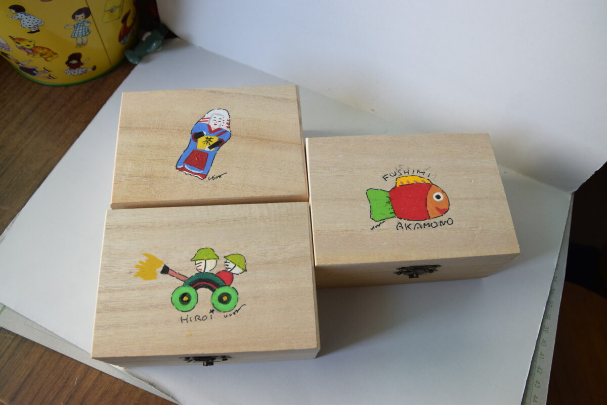 中村さんの手書き箱