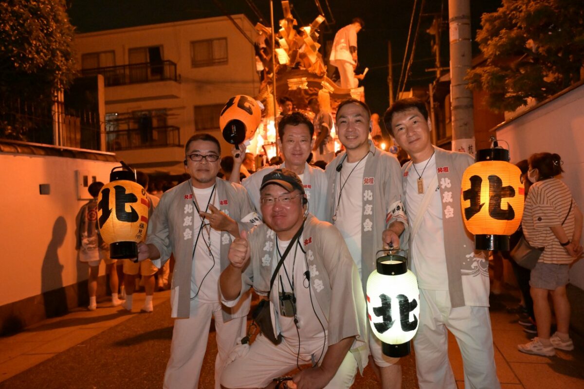 野堂北組の世話人メンバ