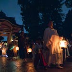 勅祭「石清水祭」深夜に出発する御鳳輦と500人の神人列
