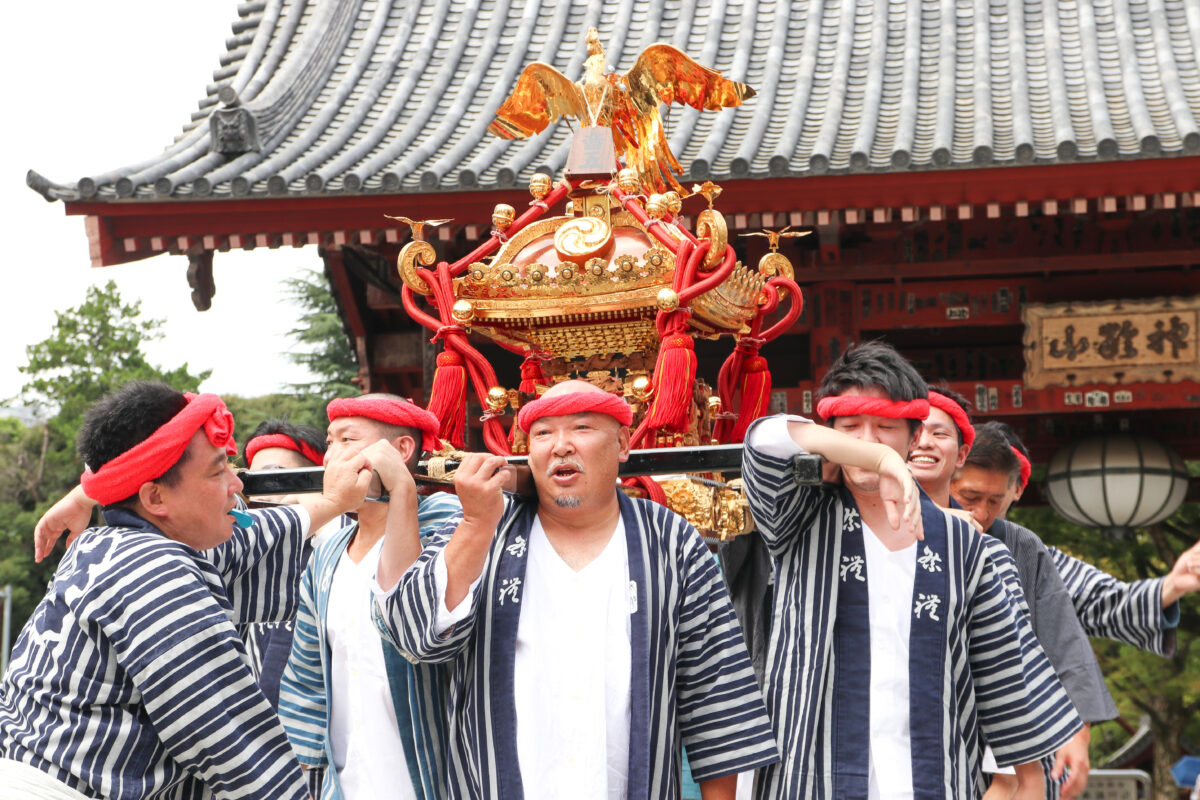 今宮神社例祭が4年ぶり開催！護国寺から続く音羽通りを山車、神輿が行き交い賑わう
