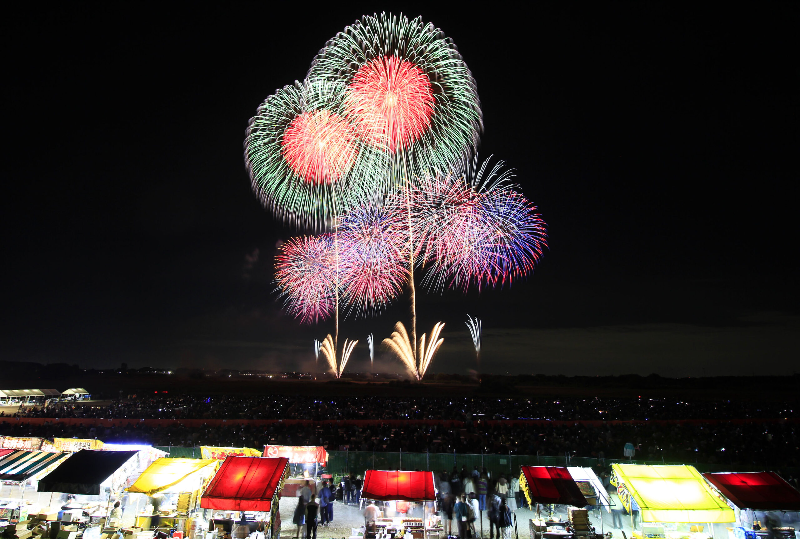 第18回こうのす花火大会 協賛者観覧会場入場券 ４名分 - イベント