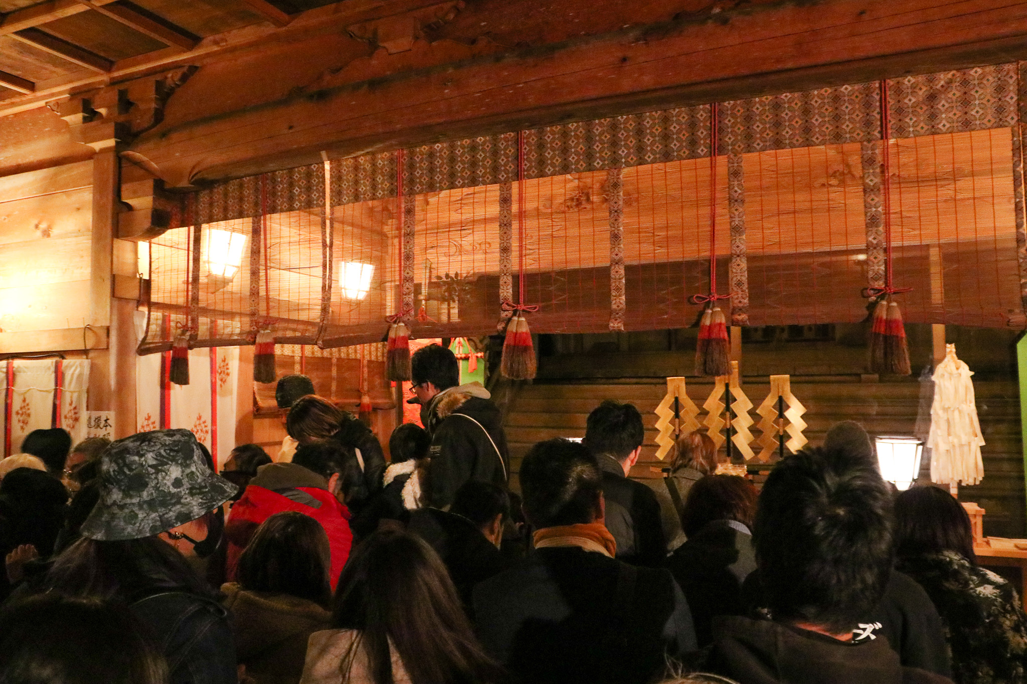 鷲子山上神社夜祭り