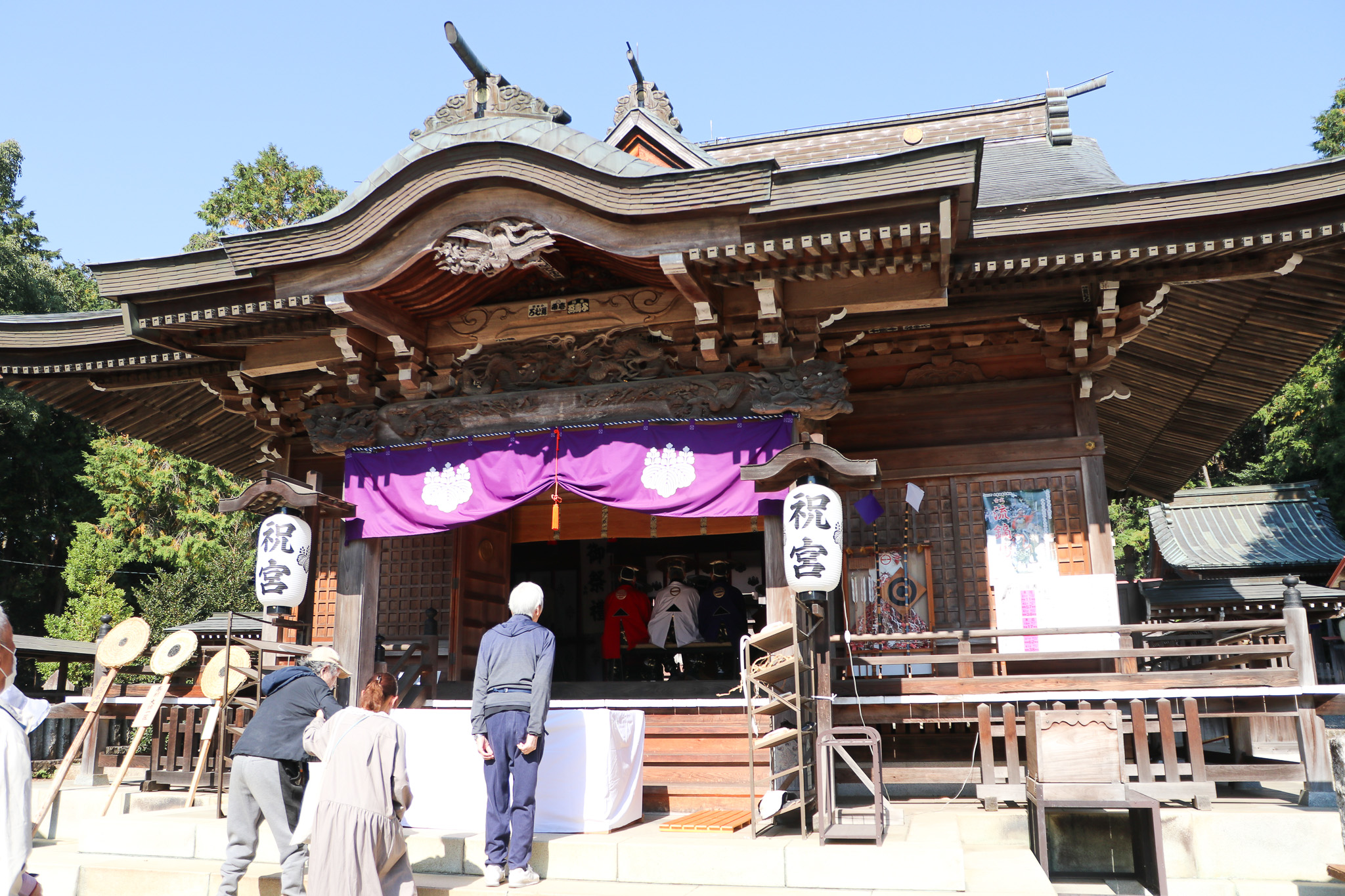 出雲伊波比神社の流鏑馬