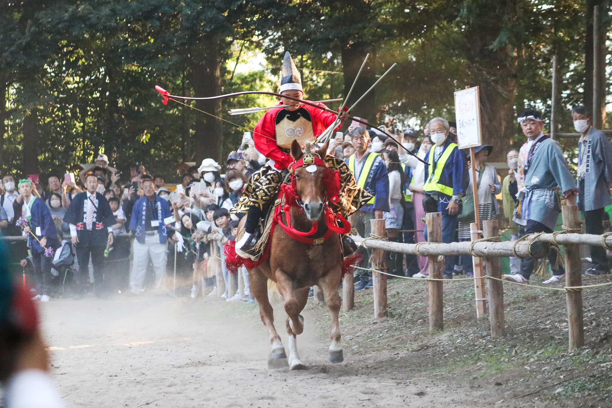 出雲伊波比神社の流鏑馬