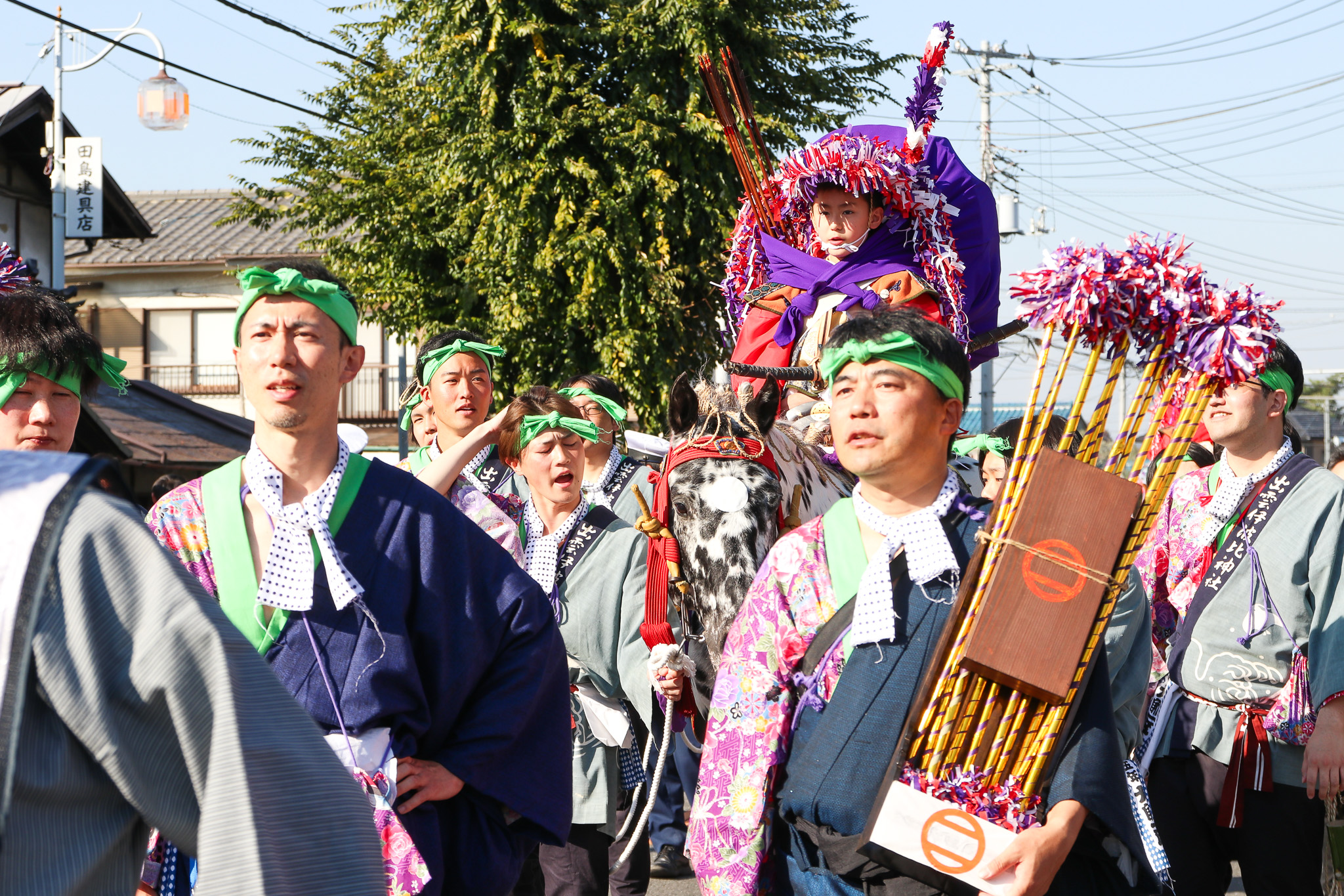 出雲伊波比神社の流鏑馬