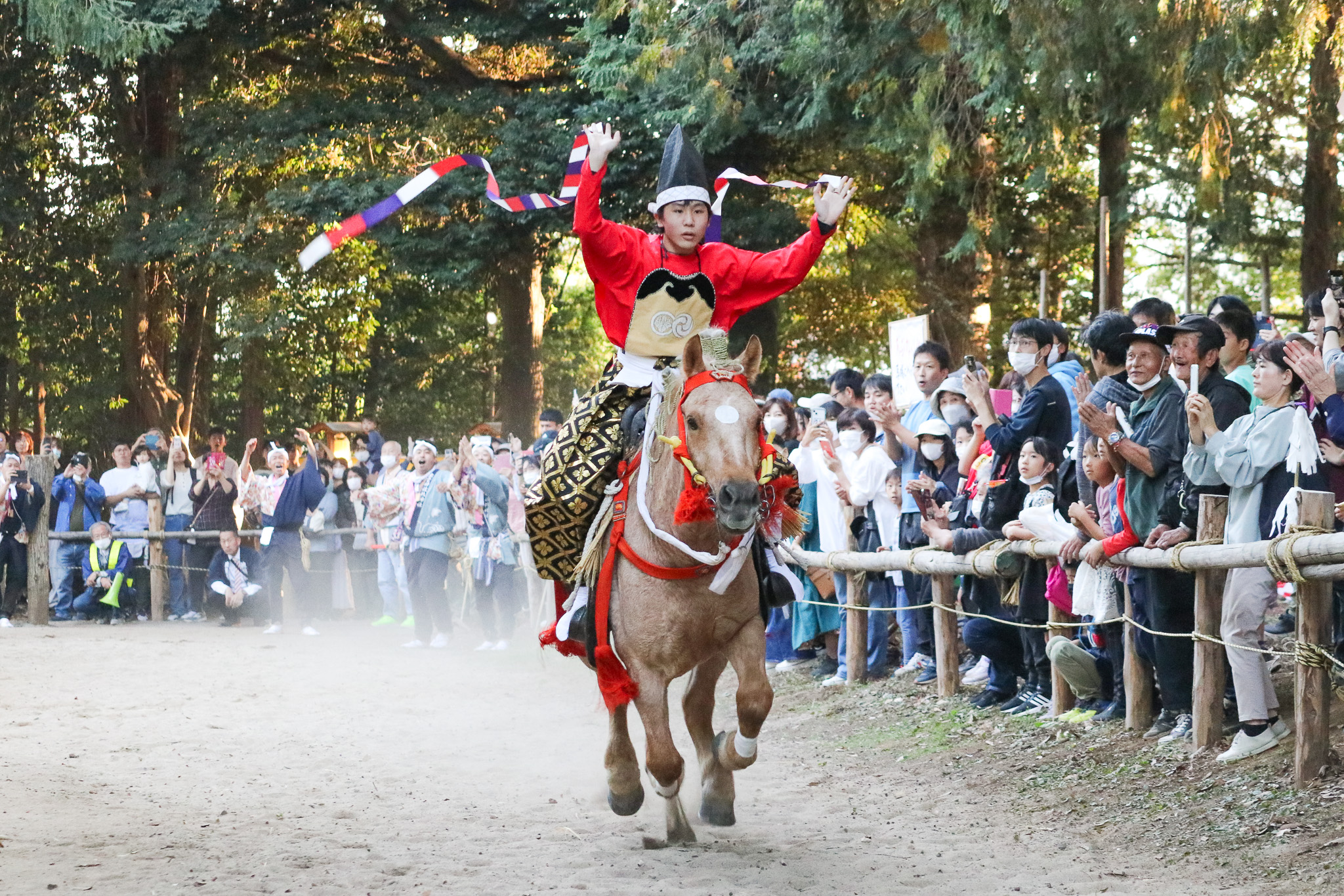 出雲伊波比神社の流鏑馬