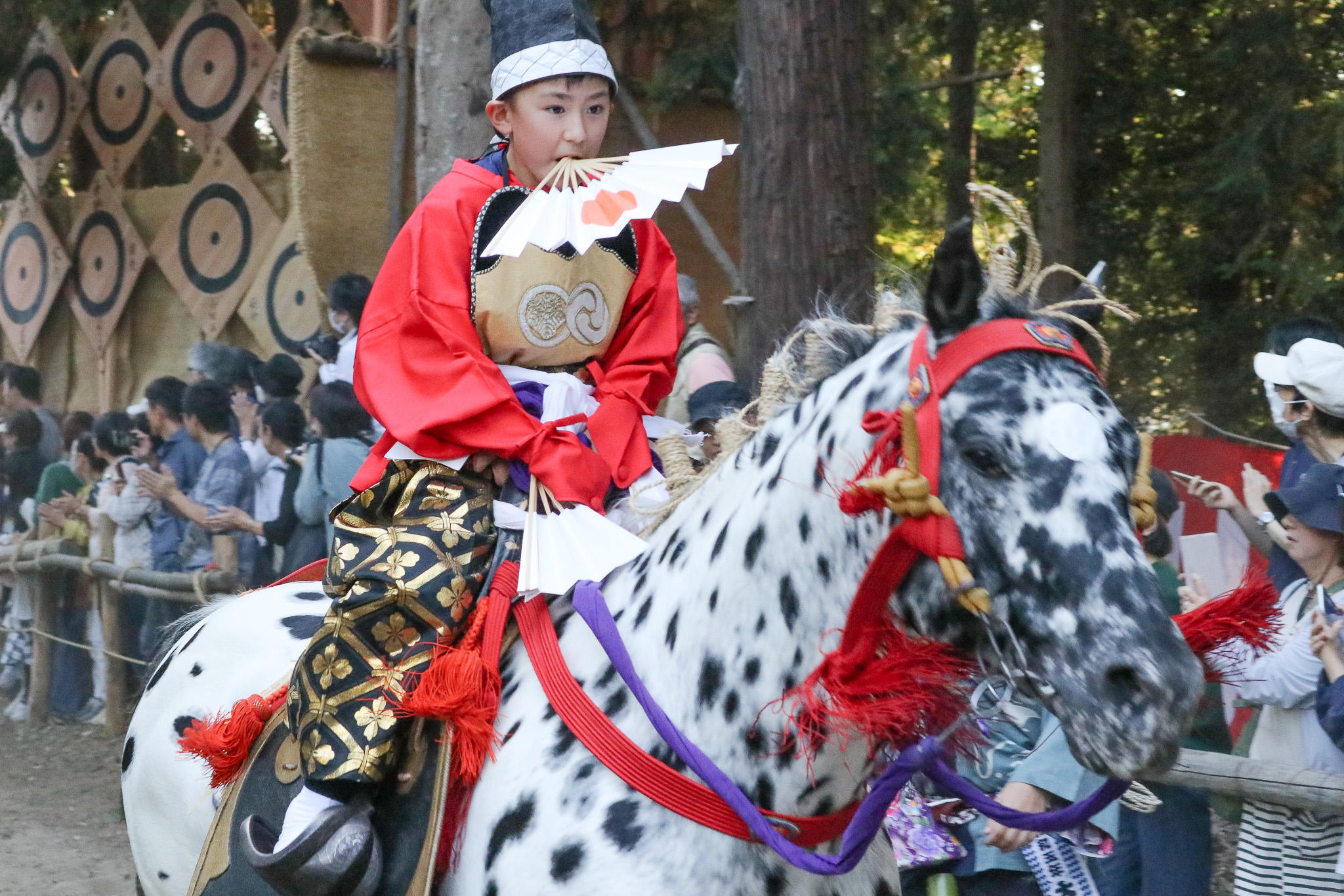 出雲伊波比神社の流鏑馬