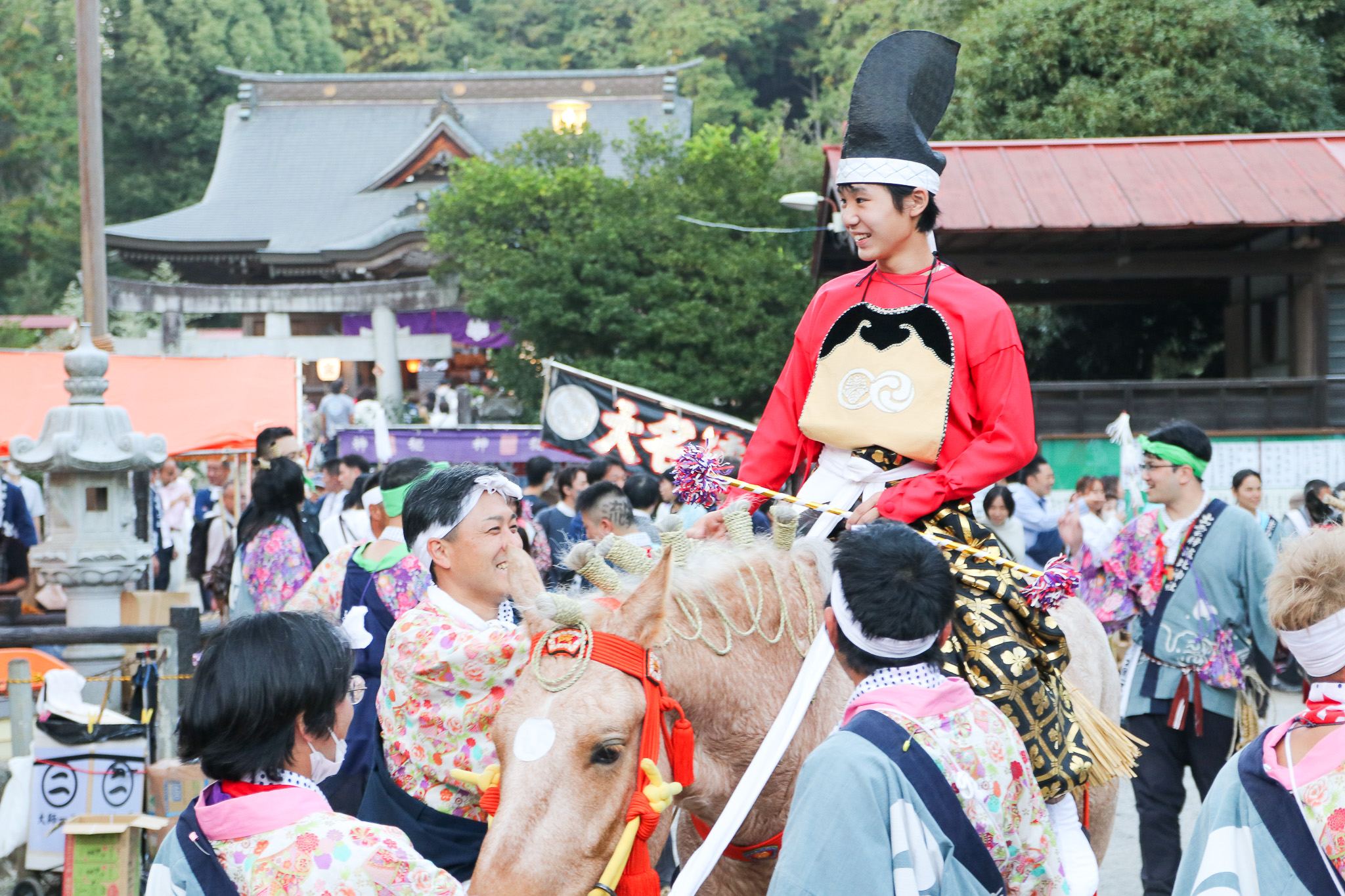 出雲伊波比神社の流鏑馬