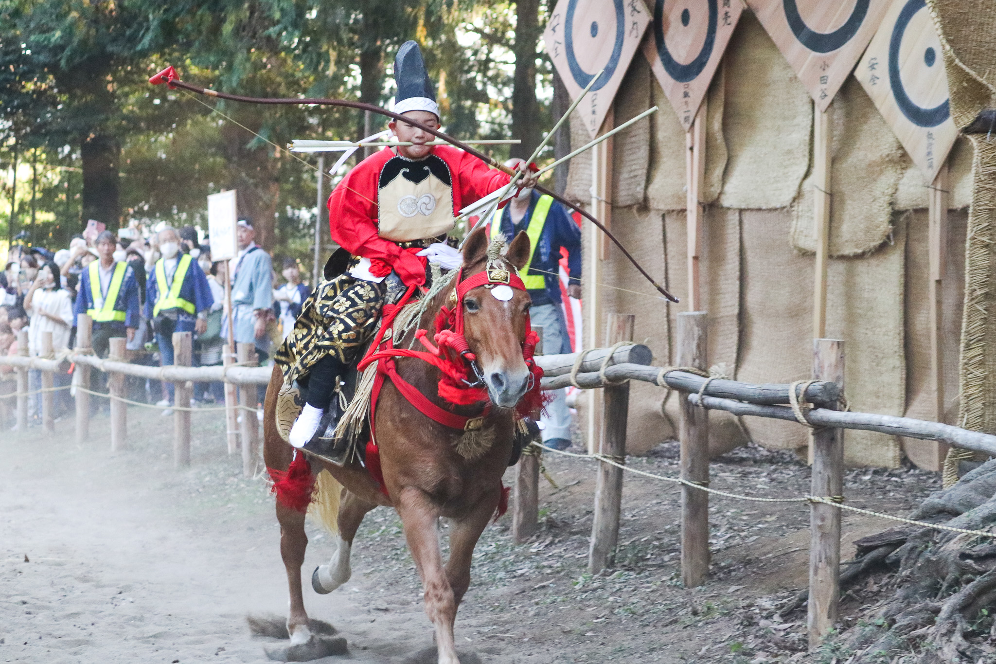 出雲伊波比神社の流鏑馬