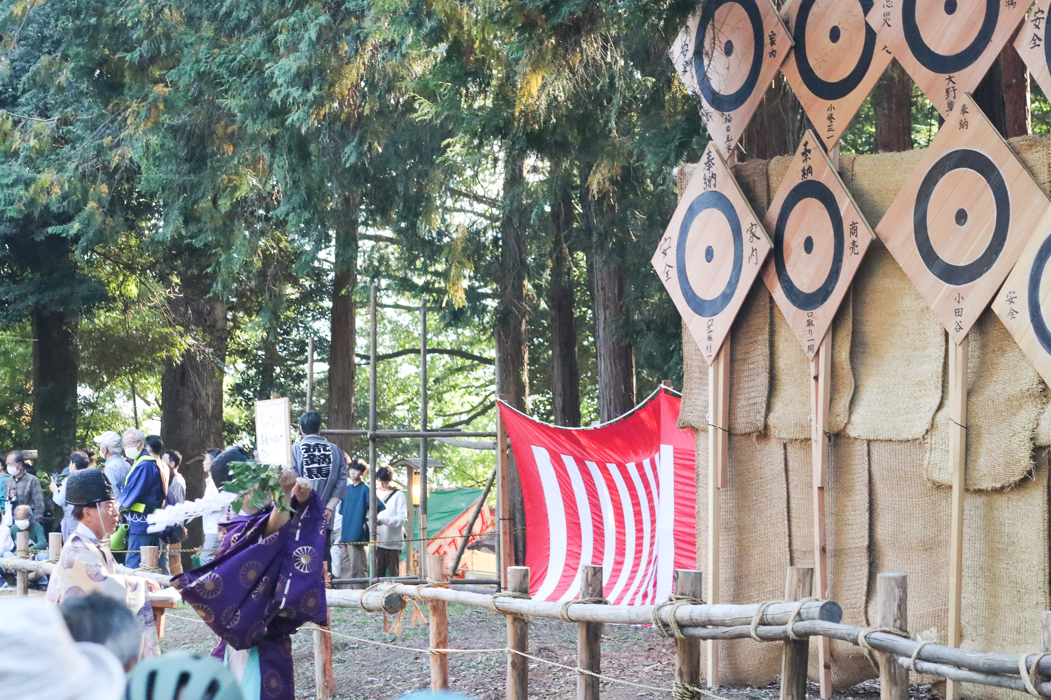 出雲伊波比神社の流鏑馬