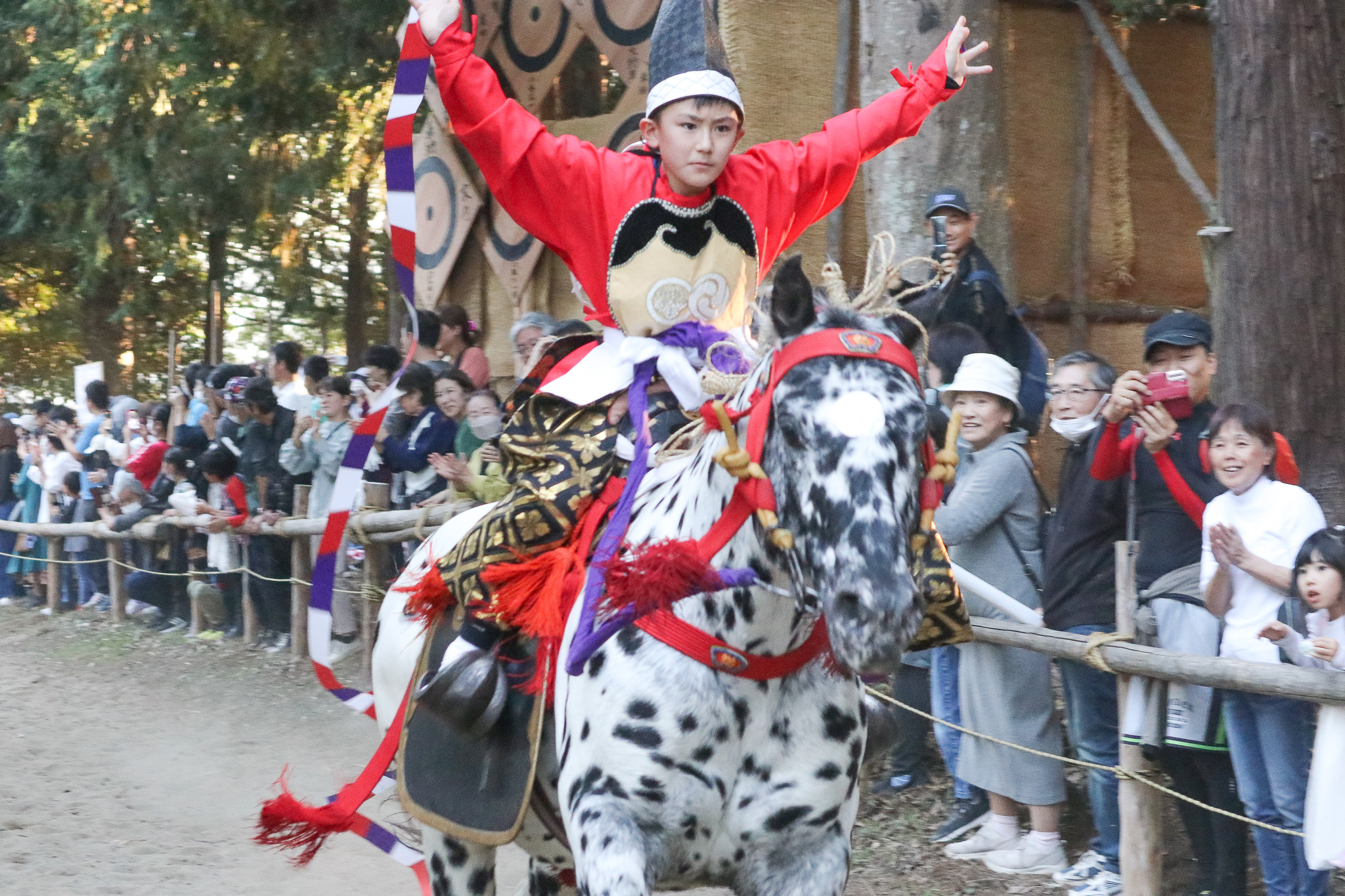 出雲伊波比神社の流鏑馬