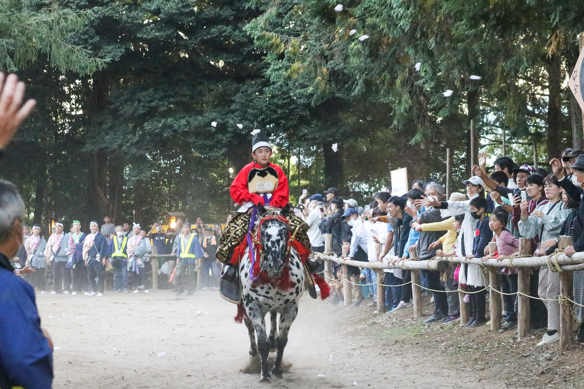 出雲伊波比神社の流鏑馬
