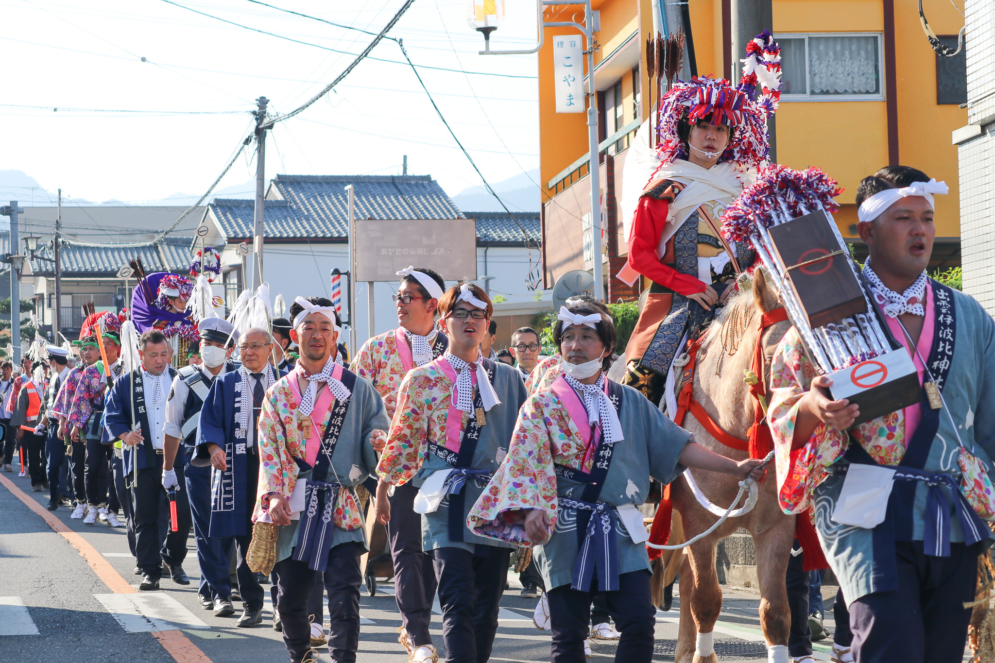 出雲伊波比神社の流鏑馬
