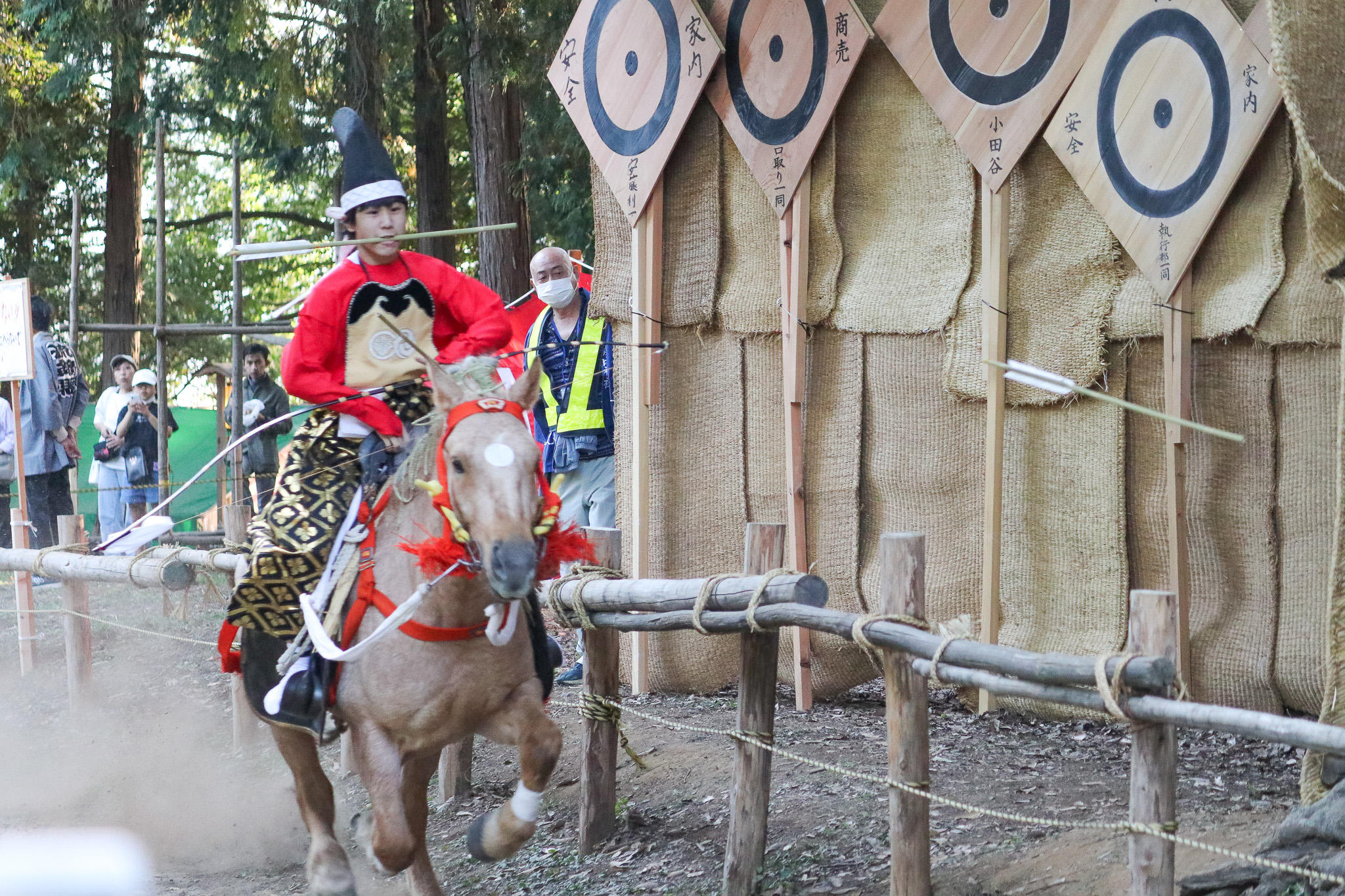 出雲伊波比神社の流鏑馬
