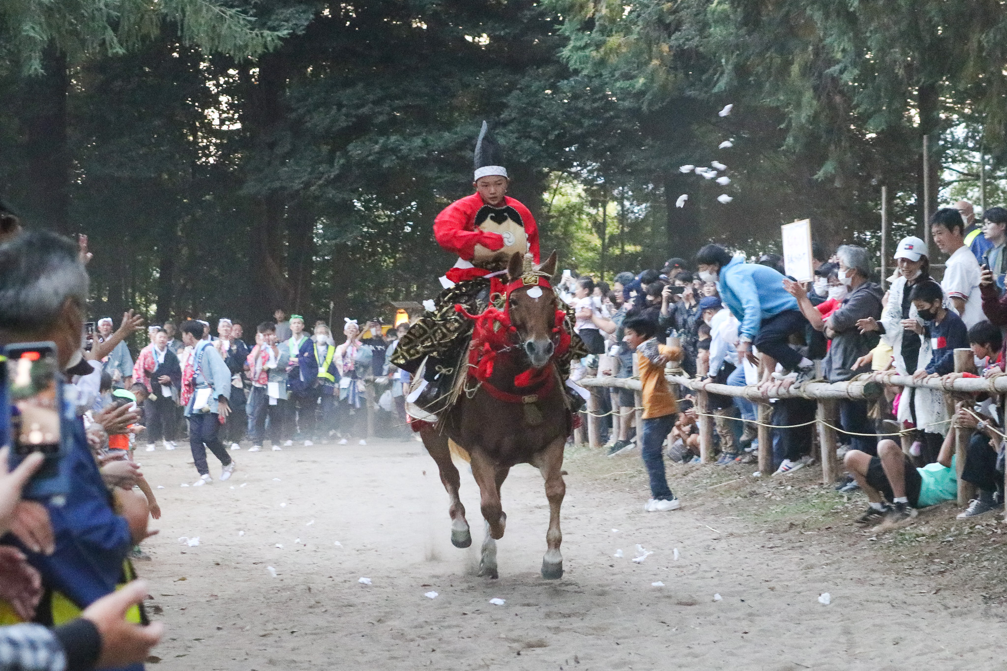 出雲伊波比神社の流鏑馬