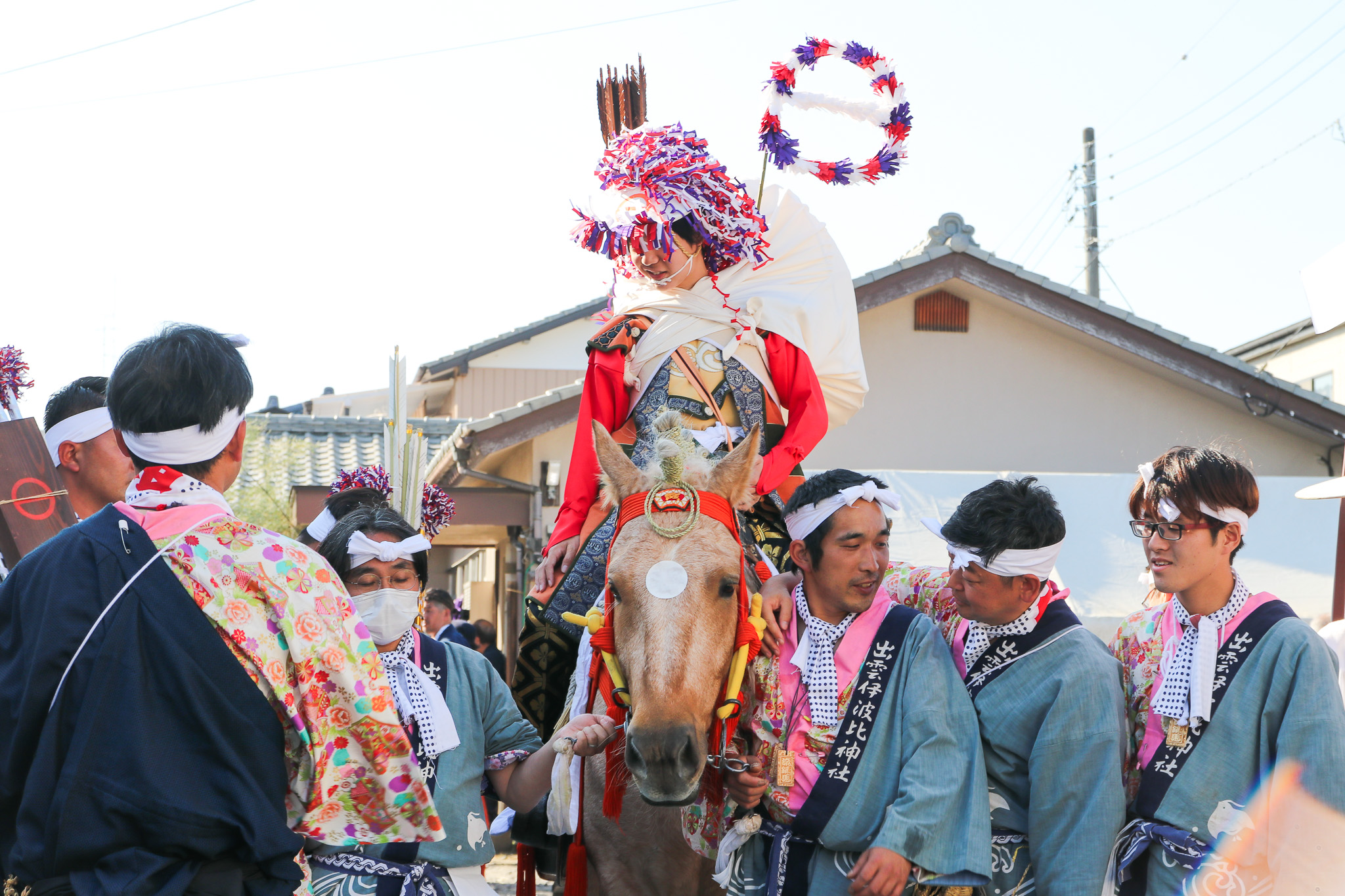 出雲伊波比神社の流鏑馬