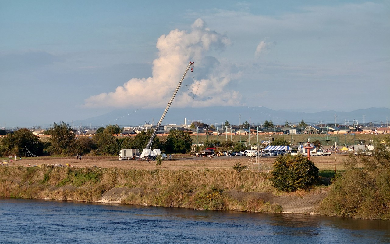 ナイアガラ設営風景