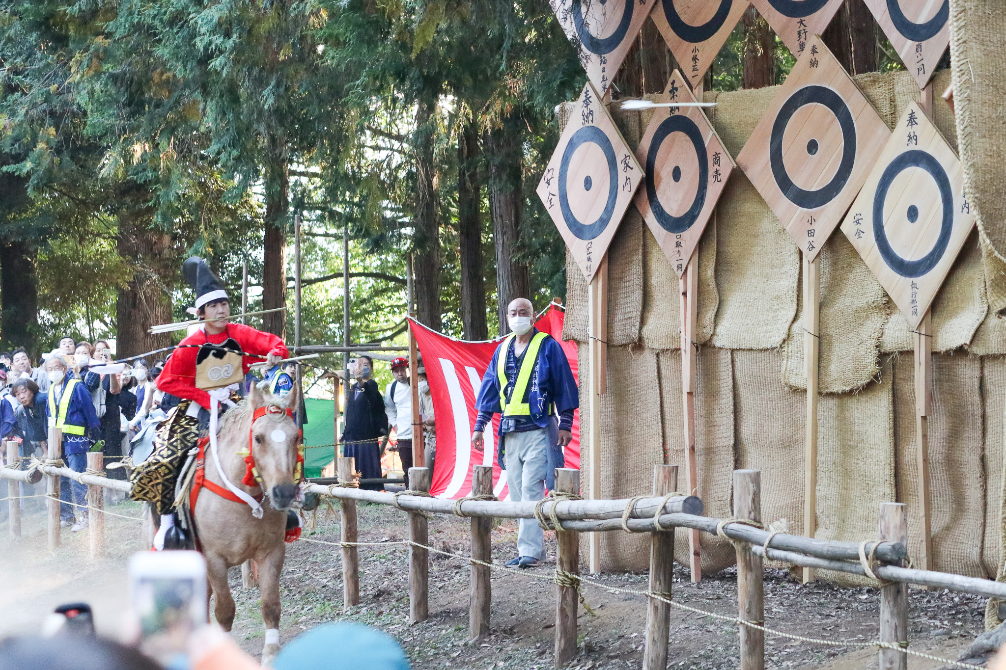 出雲伊波比神社の流鏑馬