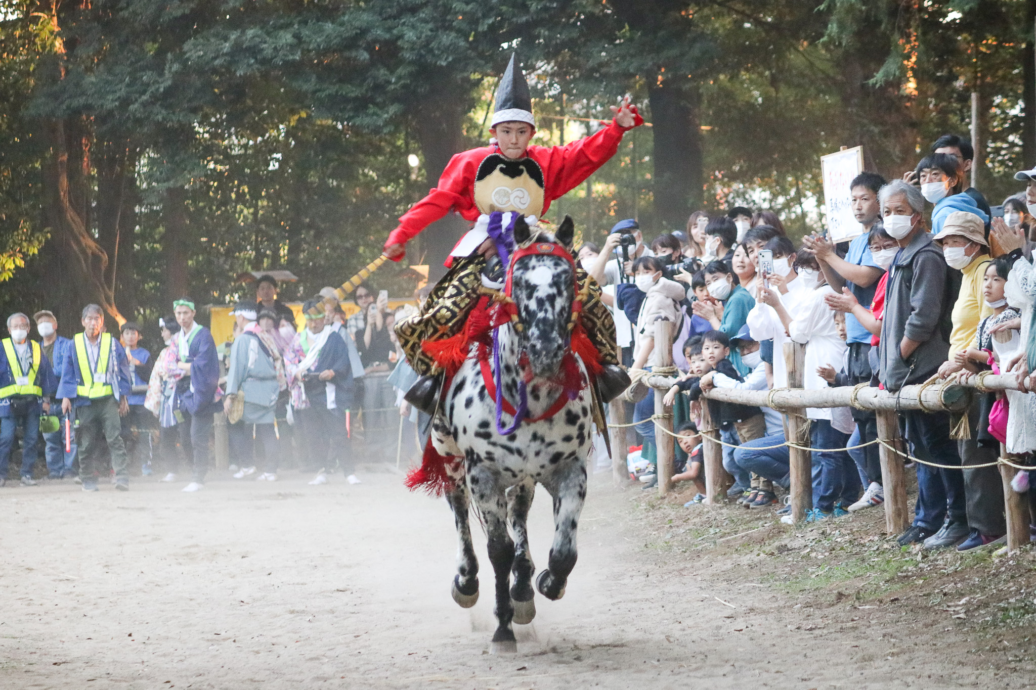 出雲伊波比神社の流鏑馬