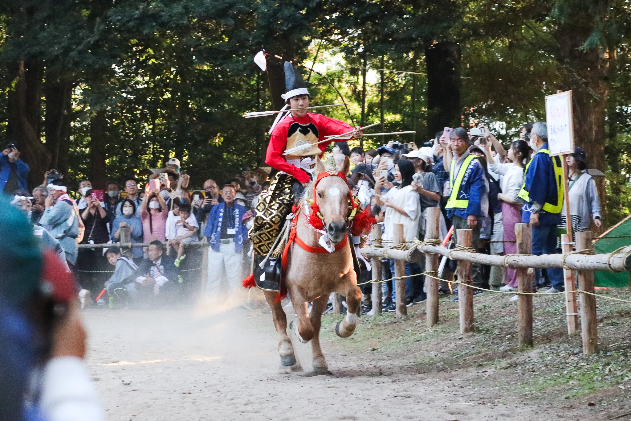出雲伊波比神社の流鏑馬