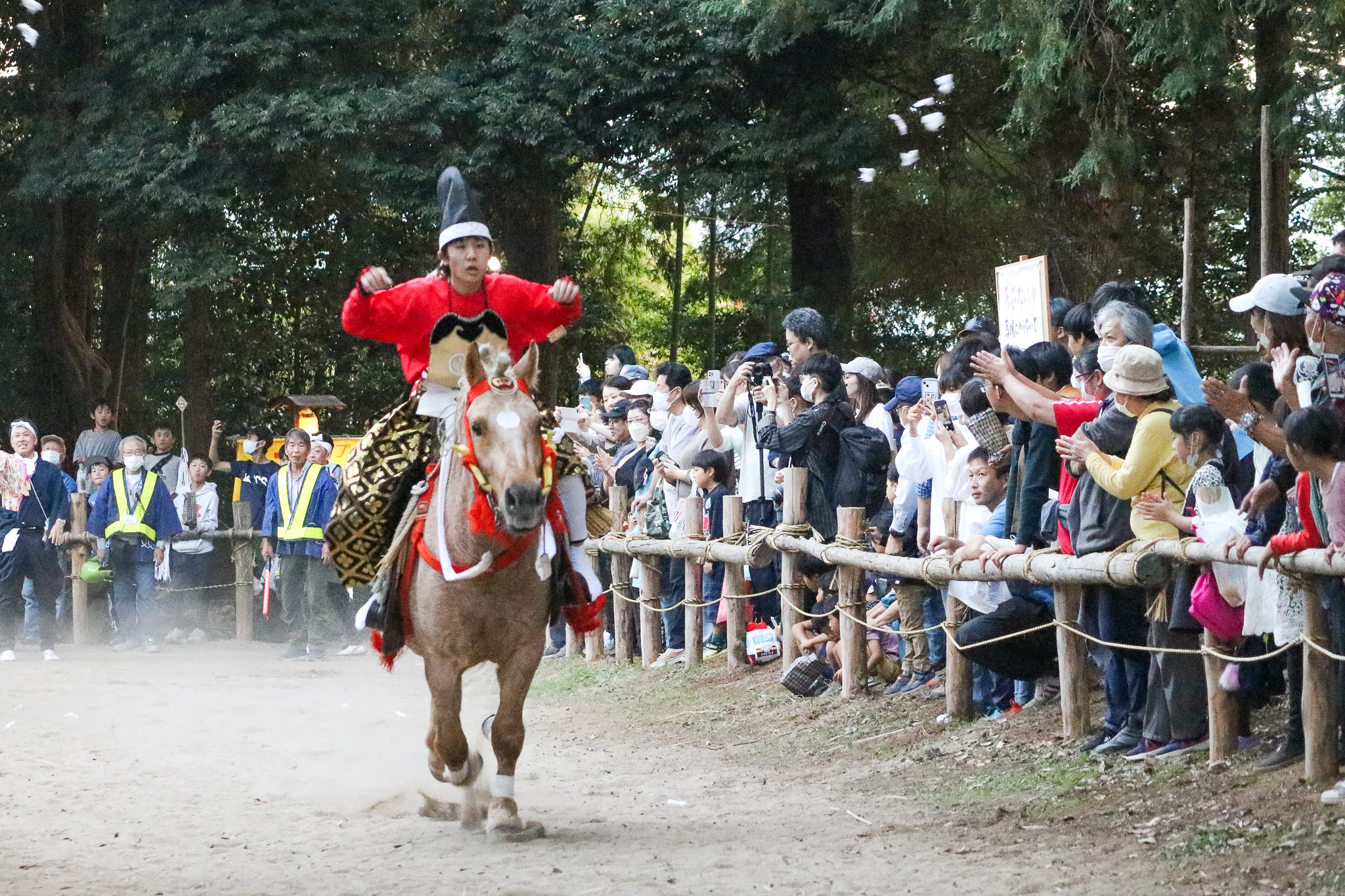 出雲伊波比神社の流鏑馬