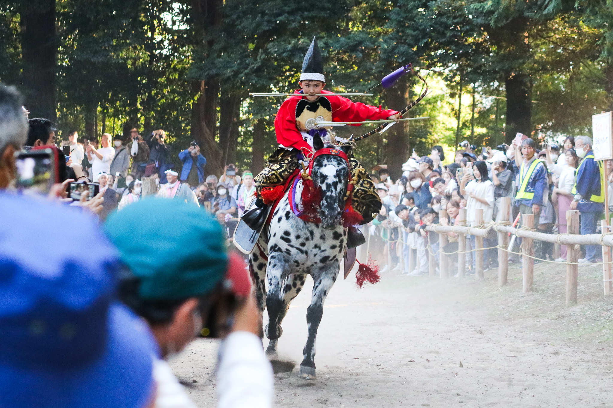 出雲伊波比神社の流鏑馬