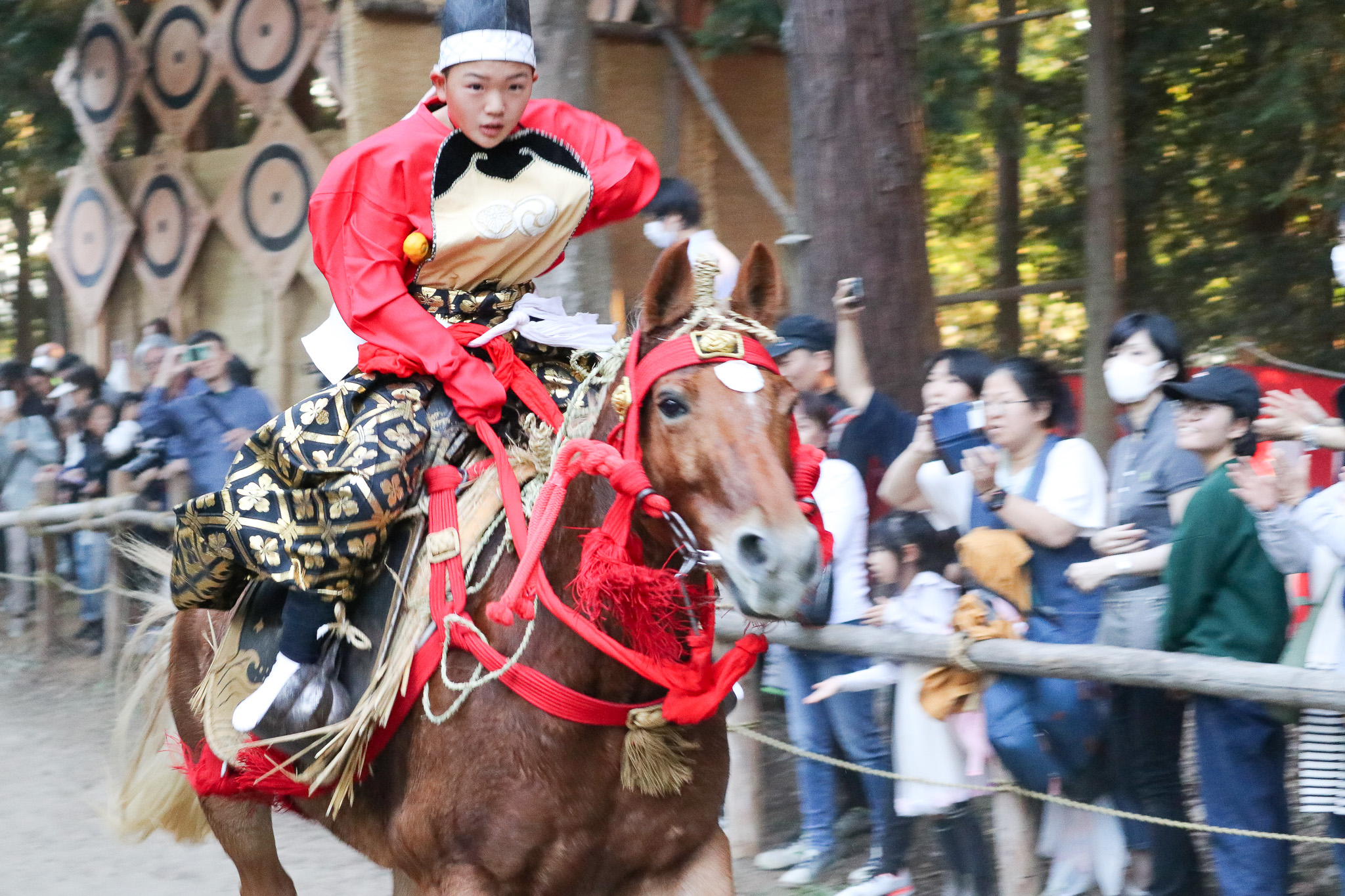 出雲伊波比神社の流鏑馬